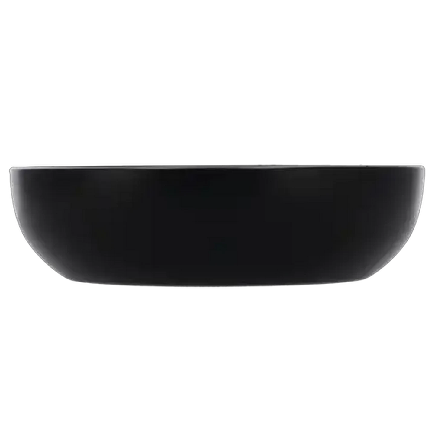 Image of Matt Black Salad Bowl 23.3cm