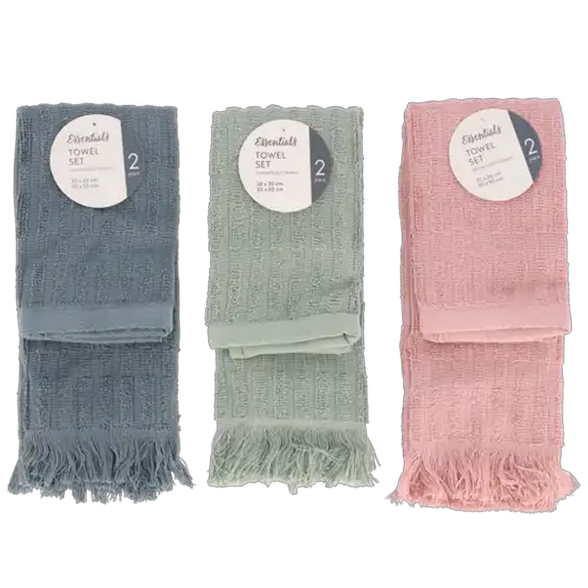Checkers Sixty60 | Essentials Signature Towel Set 2-Pack (Colour