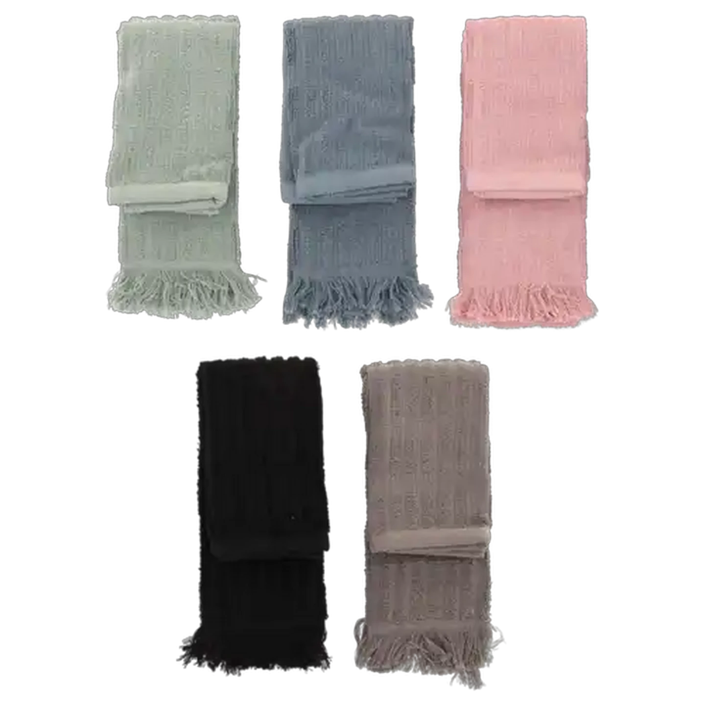 Image of Essentials Signature Towel Set 2-Pack (Colour May Vary)