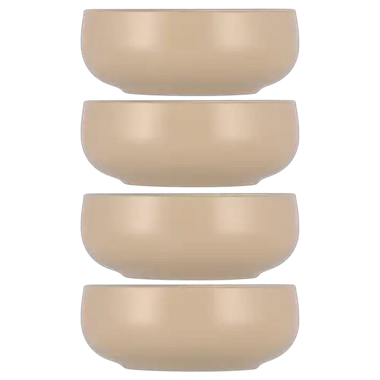 Image of Melville Cream Stoneware Bowls 16cm 4-Pack