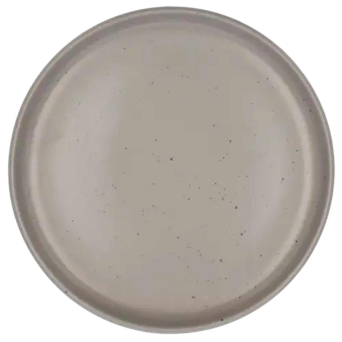 Image of Speckled Grey Stoneware Dinner Plate 26.6cm