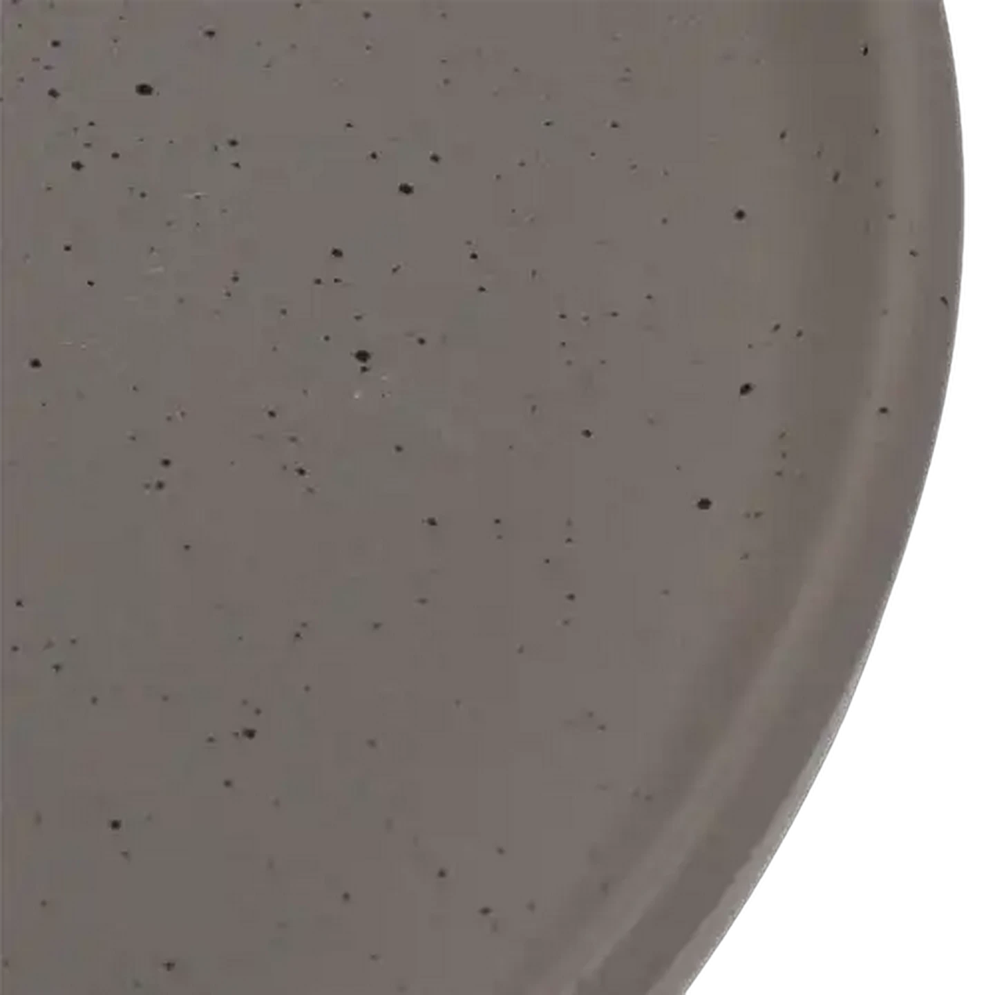 Image of Speckled Grey Stoneware Dinner Plate 26.6cm