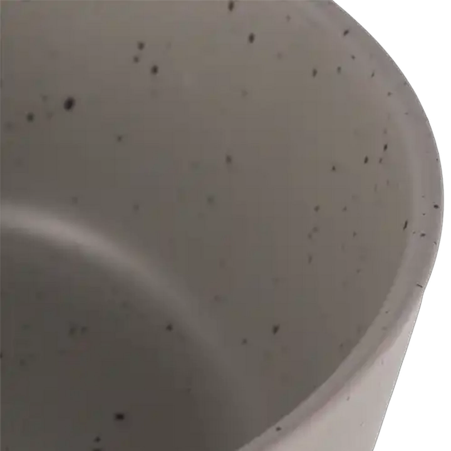 Image of Speckled Grey Stoneware Bowl 16.4cm
