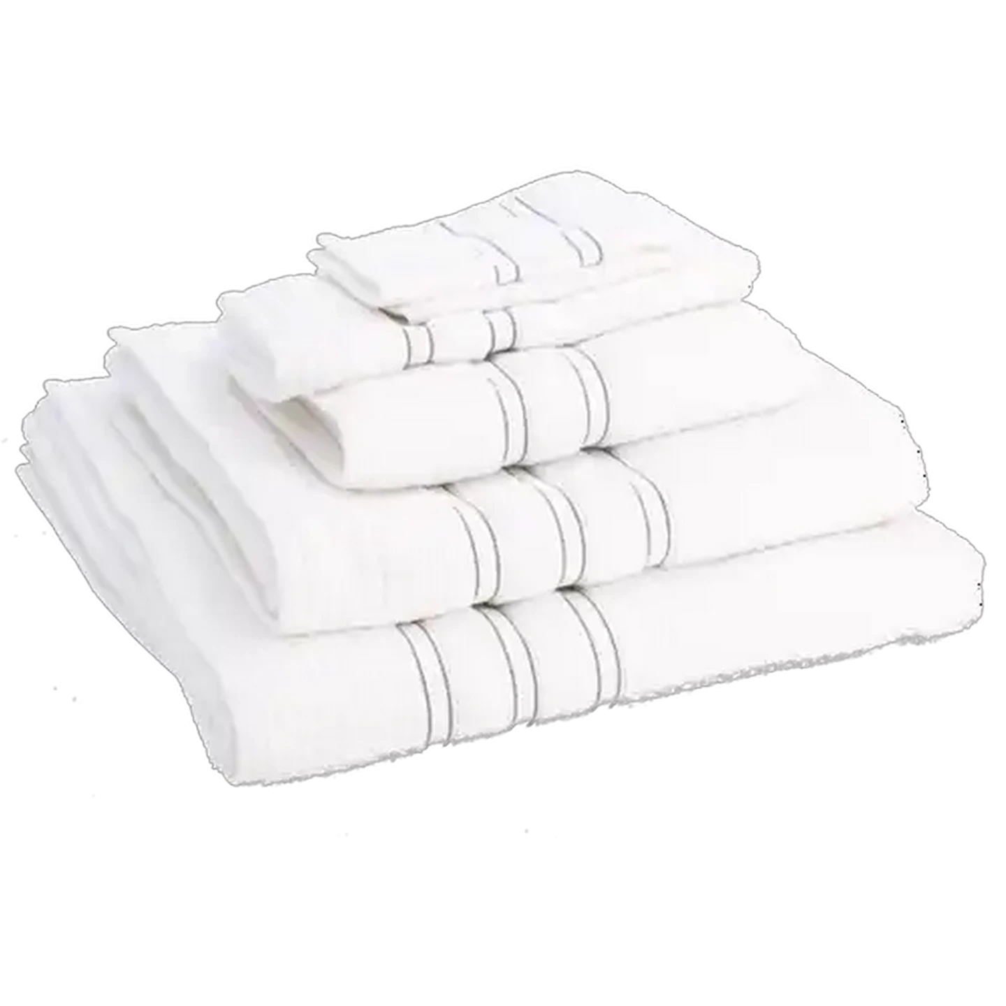 Image of Essentials White  Aspen Luxury Cotton Bath Towel 70 x 130cm