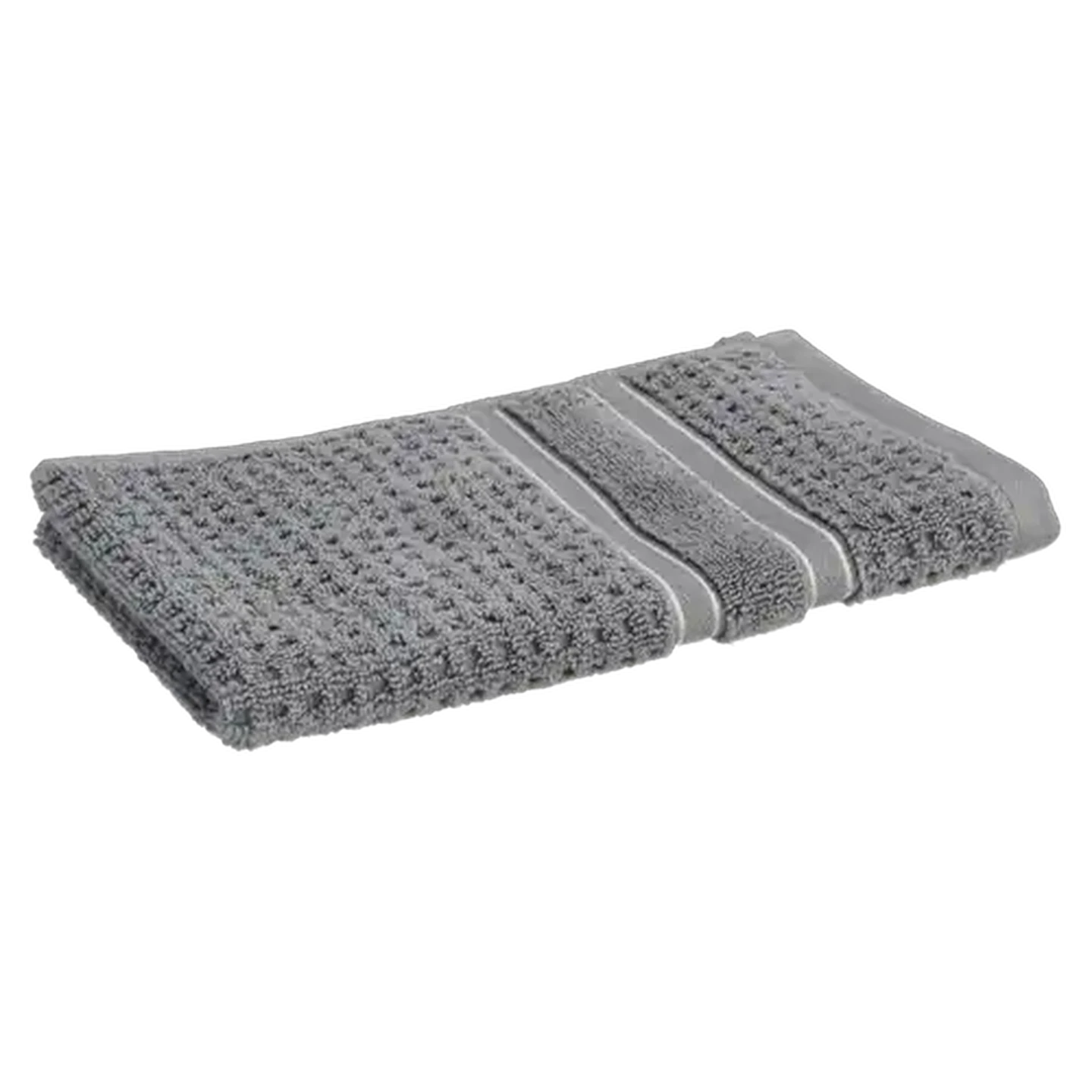 Image of Essentials Grey Aspen Luxury Cotton Guest Towel 30 x 50cm