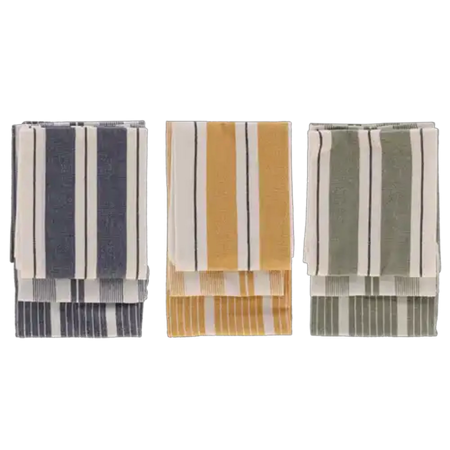 Image of Essentials Scottish Woven Cotton Kitchen Cloths 45 x 70cm 3-Pack (Colour May Vary)