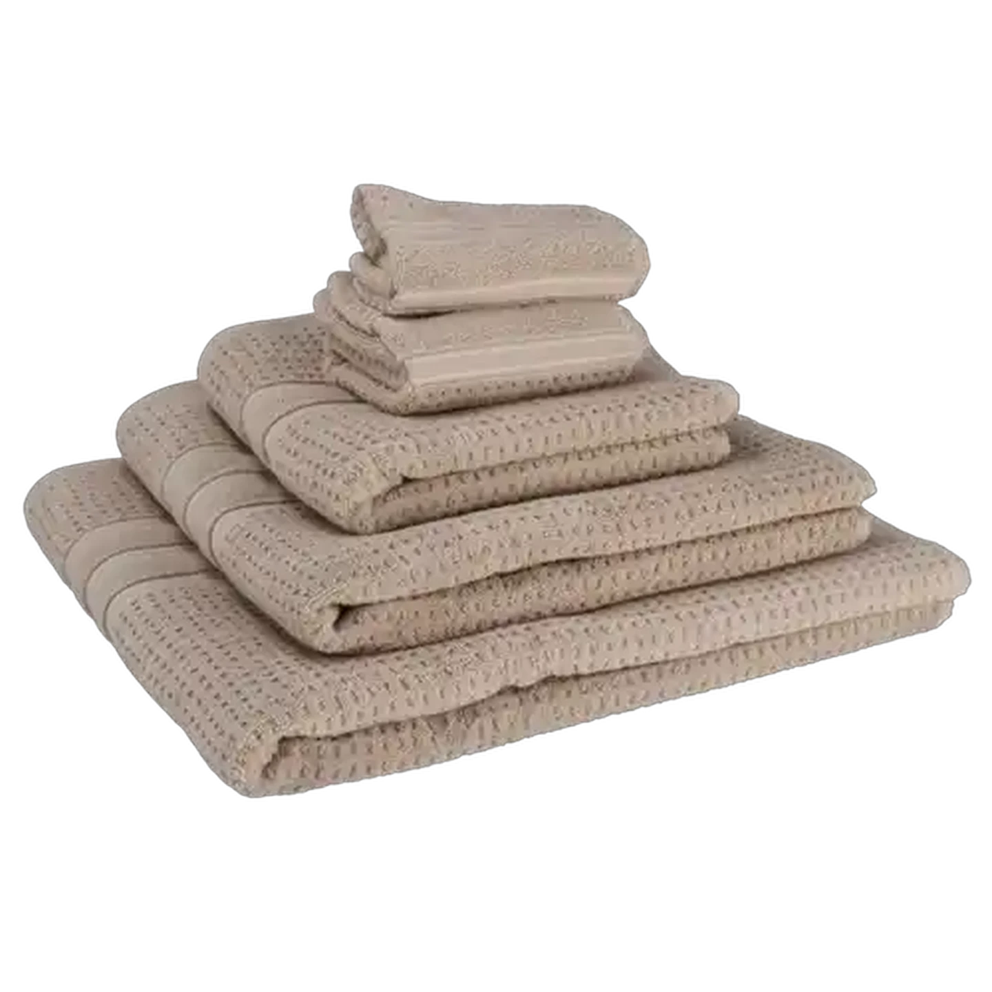 Image of Essentials Stone Aspen Luxury Cotton Hand Towel 50 x 90cm