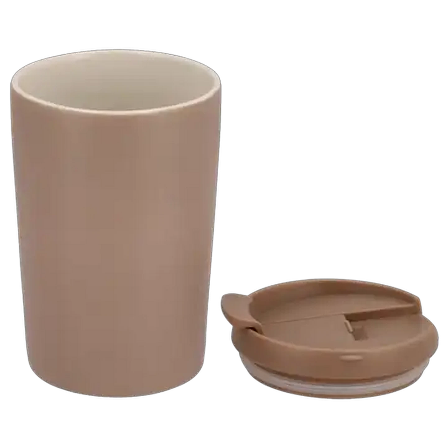 Image of Brown Pastel Travel Coffee Mug 500ml