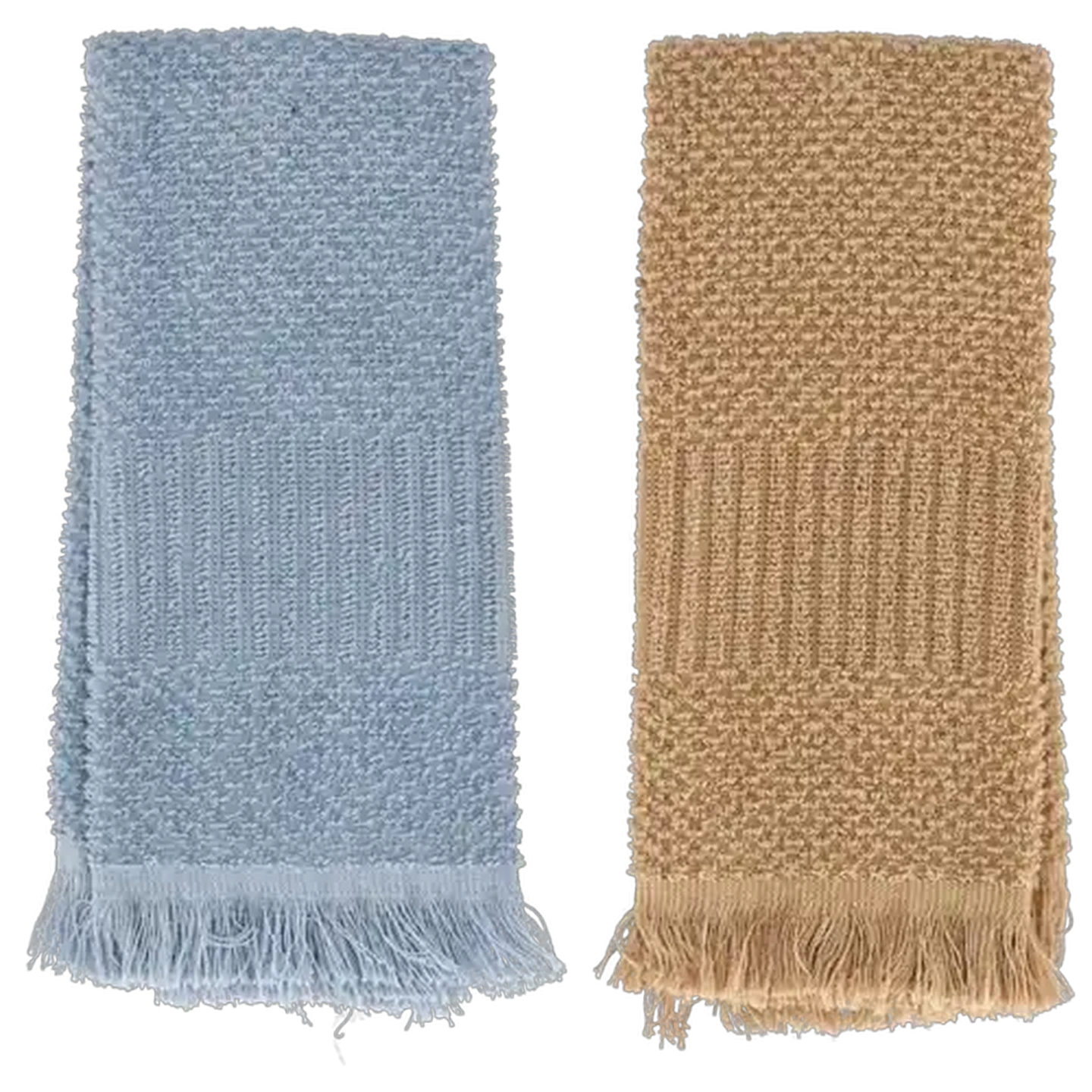 Image of Essentials Rio Jacquard Guest Towels 30 x 50cm 2-Pack