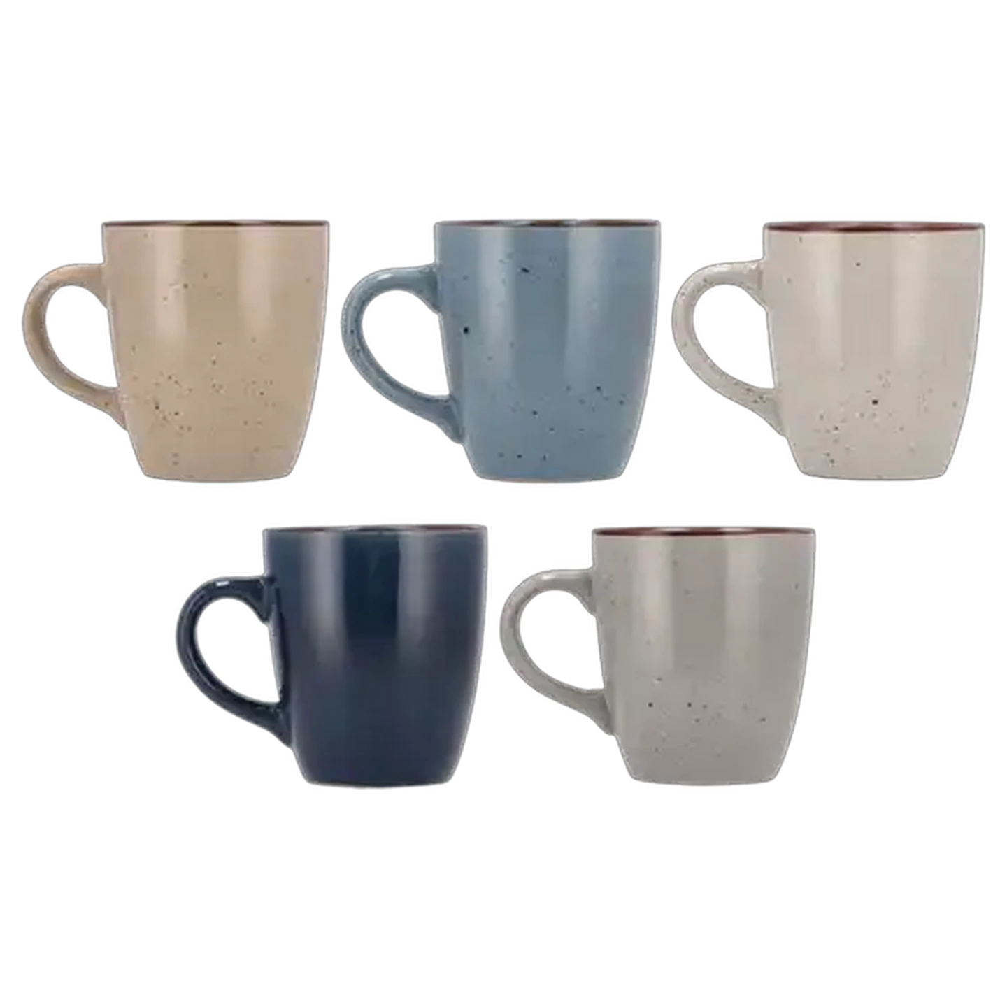 Image of Speckle Splash Stoneware Coffee Mug 840ml 4-Pack (Colour May Vary)