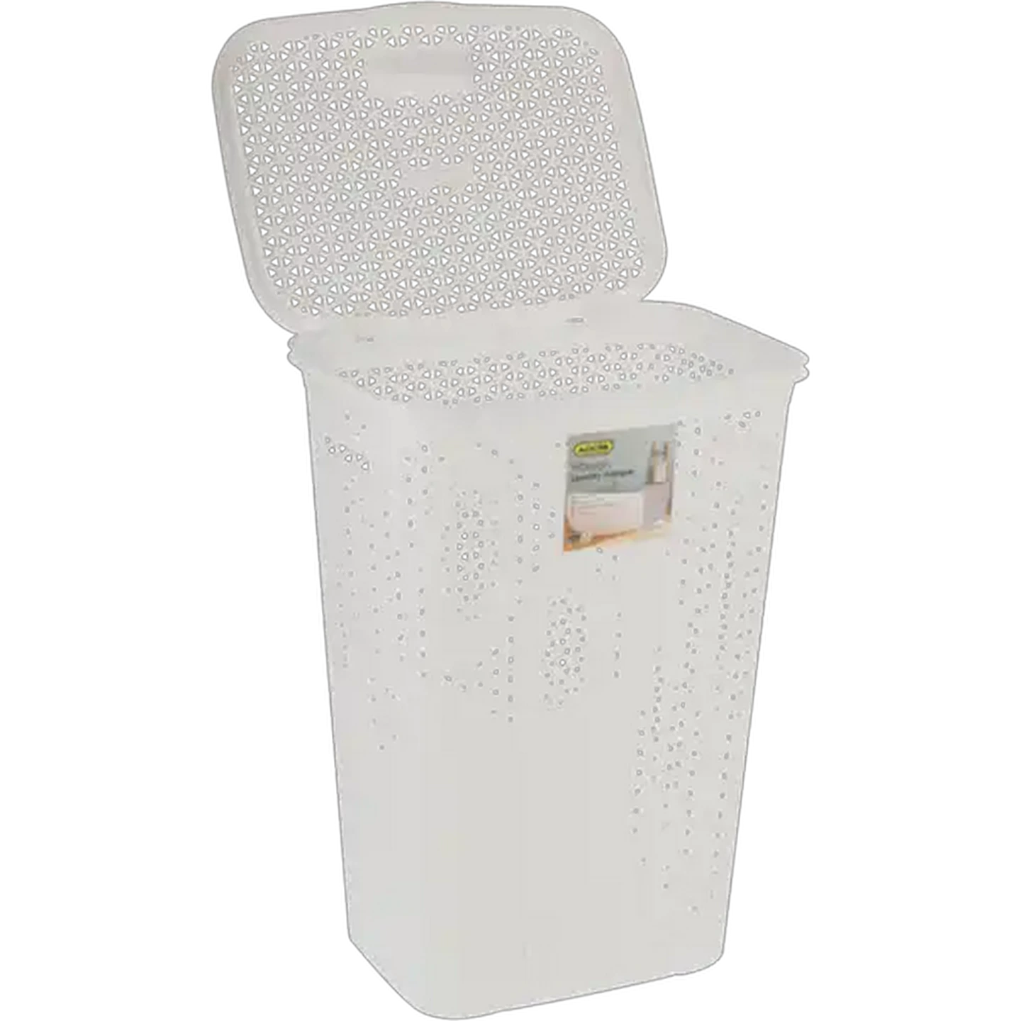 Image of ADDIS White HiDesign Laundry Hamper 60L