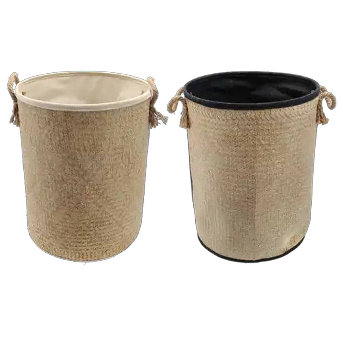 Image of Grass Large Laundry Basket With Handles (Colour May Vary)
