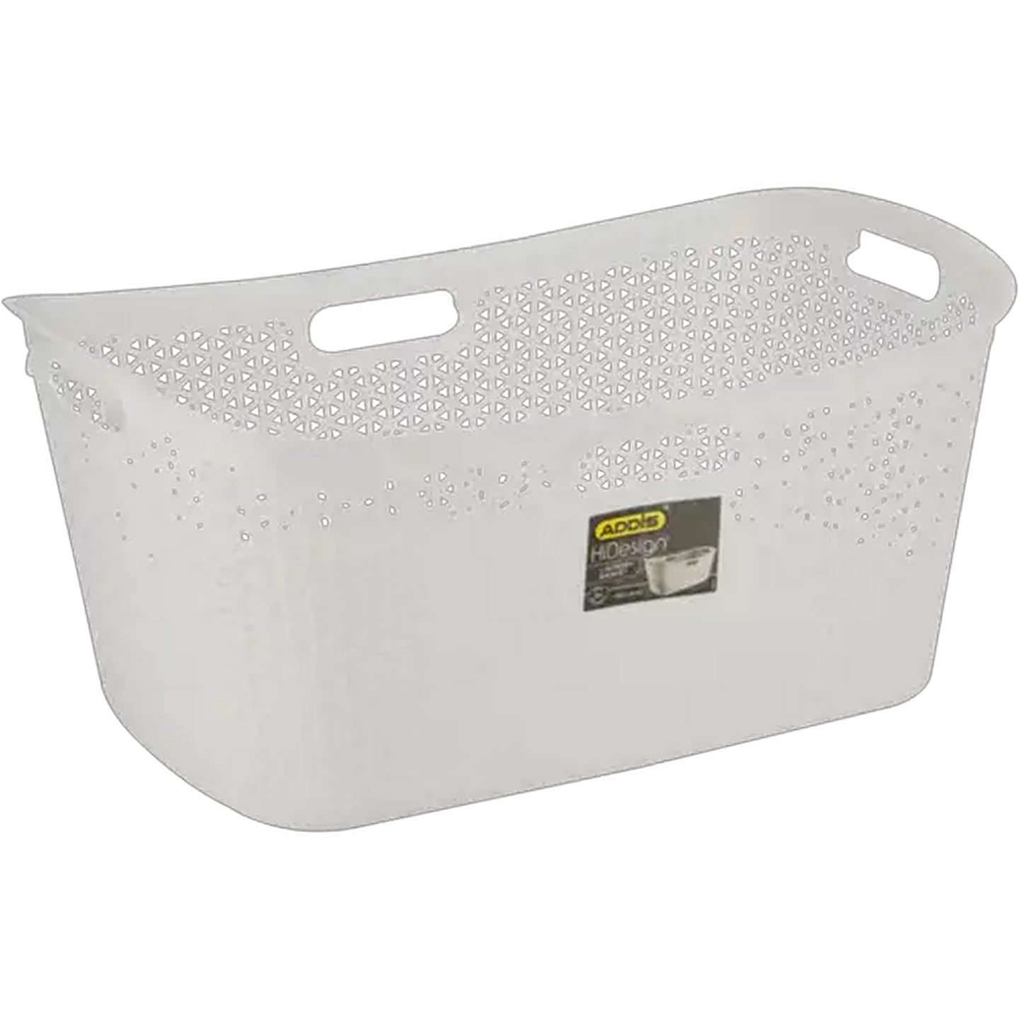 Image of ADDIS White HiDesign Laundry Basket 50L