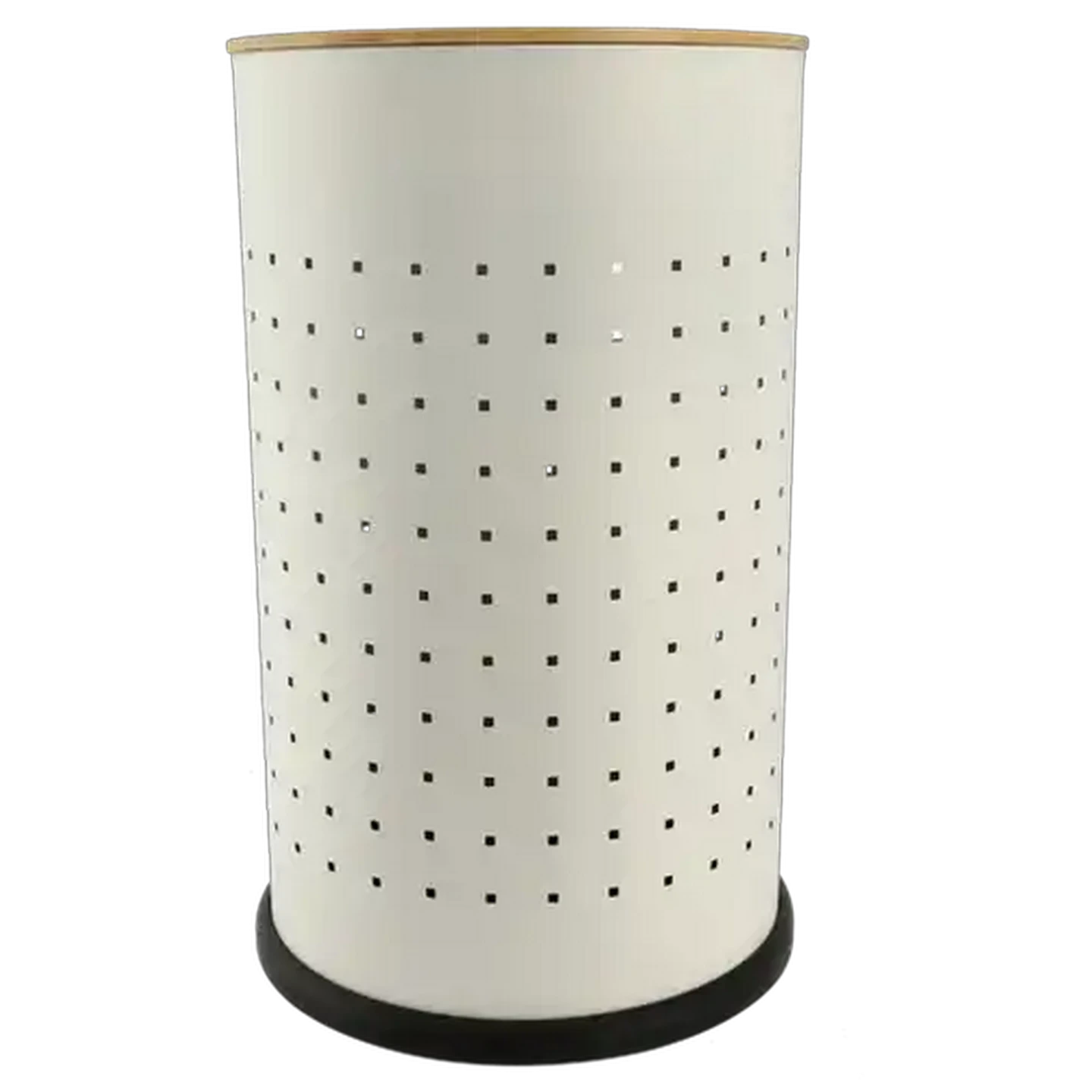 Image of My Bin Iron & Bamboo Laundry Bin 55L