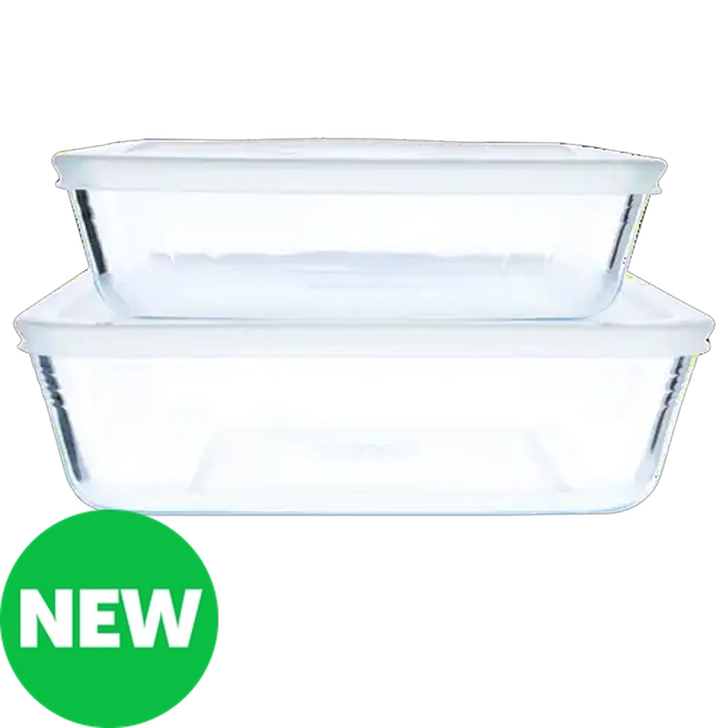 Image of Pyrex Cook & Freeze Glass Roaster 2 Piece