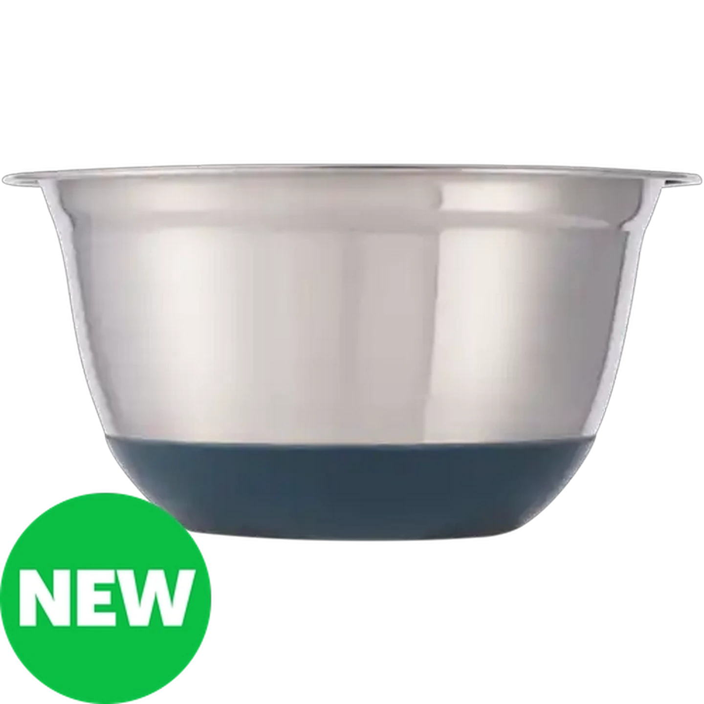 Image of Blue Stainless Steel & Silicone Euro Bowl 9cm