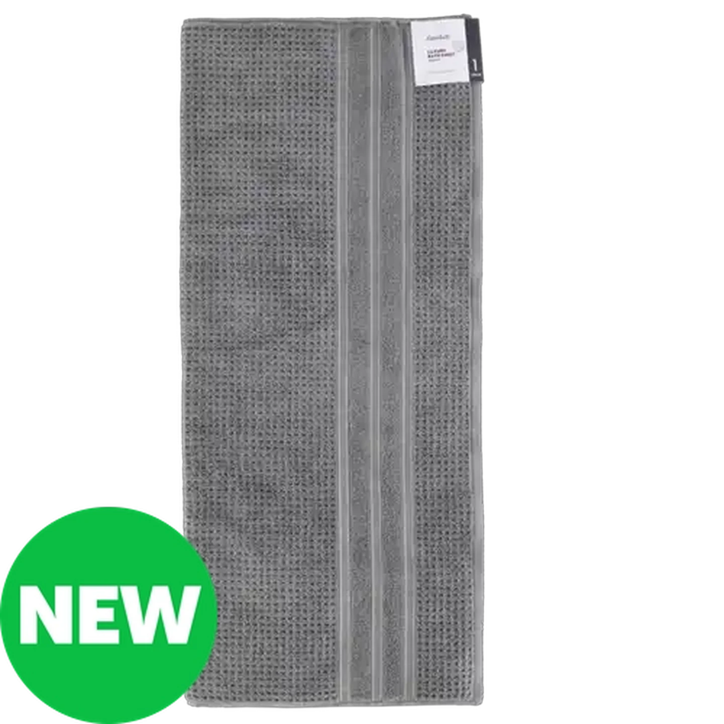 Image of Essentials Grey Aspen Luxury Cotton Bath Sheet 90 x 150cm
