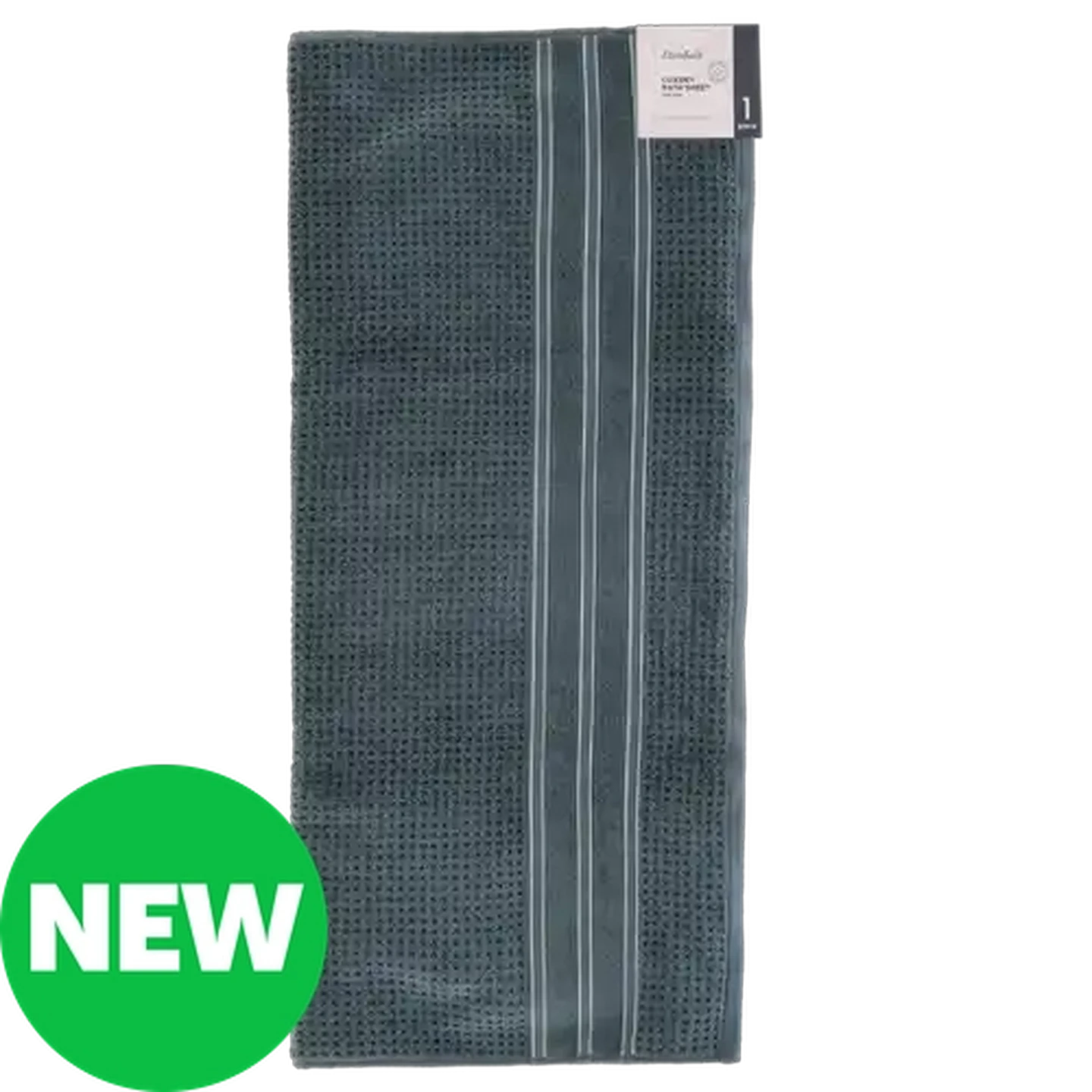 Image of Essentials Teal Aspen Luxury Cotton Bath Sheet 90 x 150cm