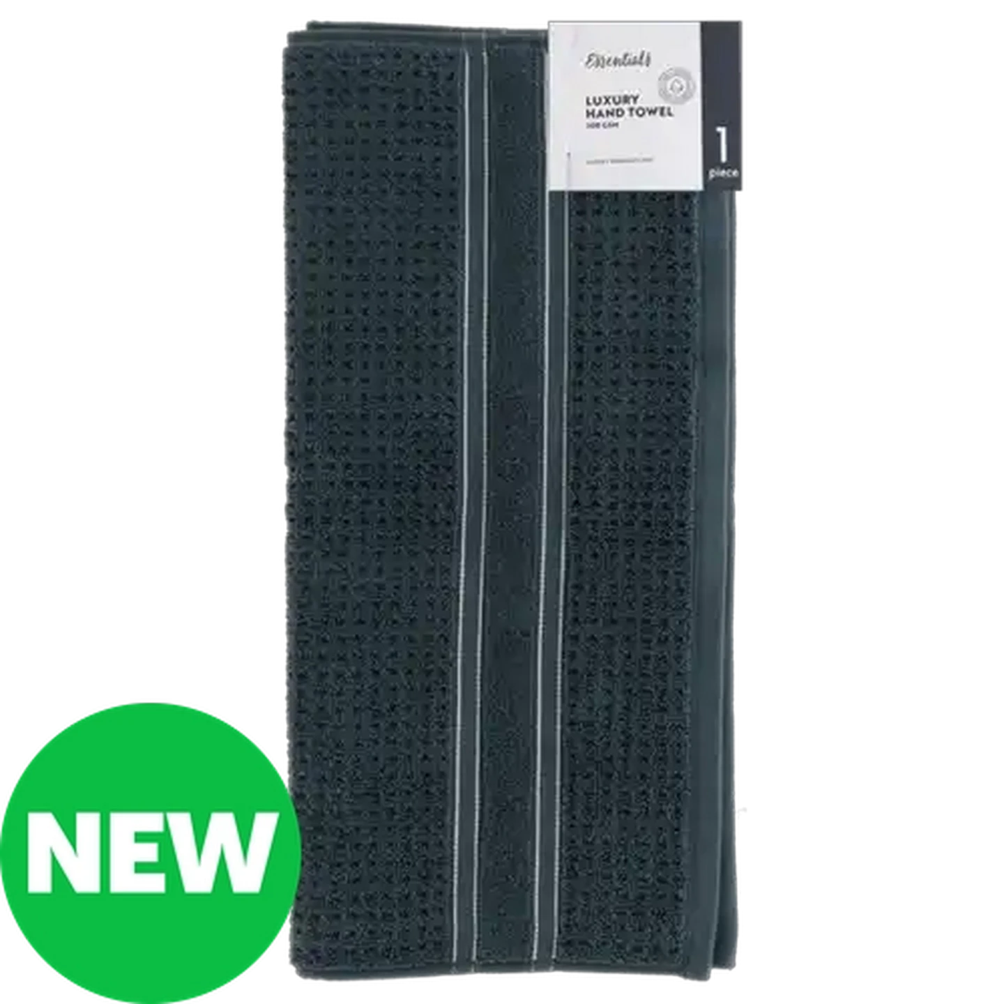 Image of Essentials Teal Aspen Luxury Cotton Hand Towel 50 x 90cm