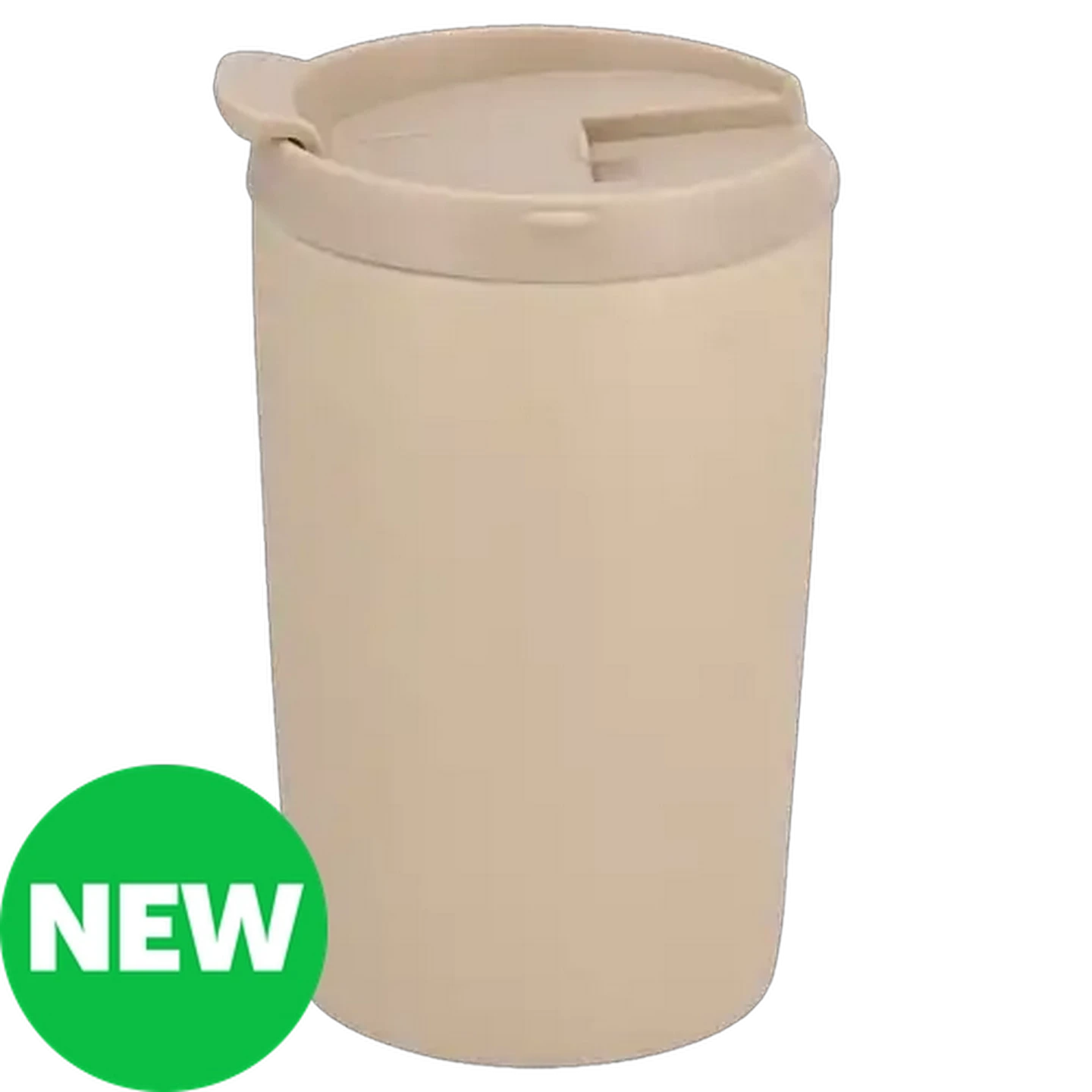 Beige Pastel Travel Coffee Mug 500ml