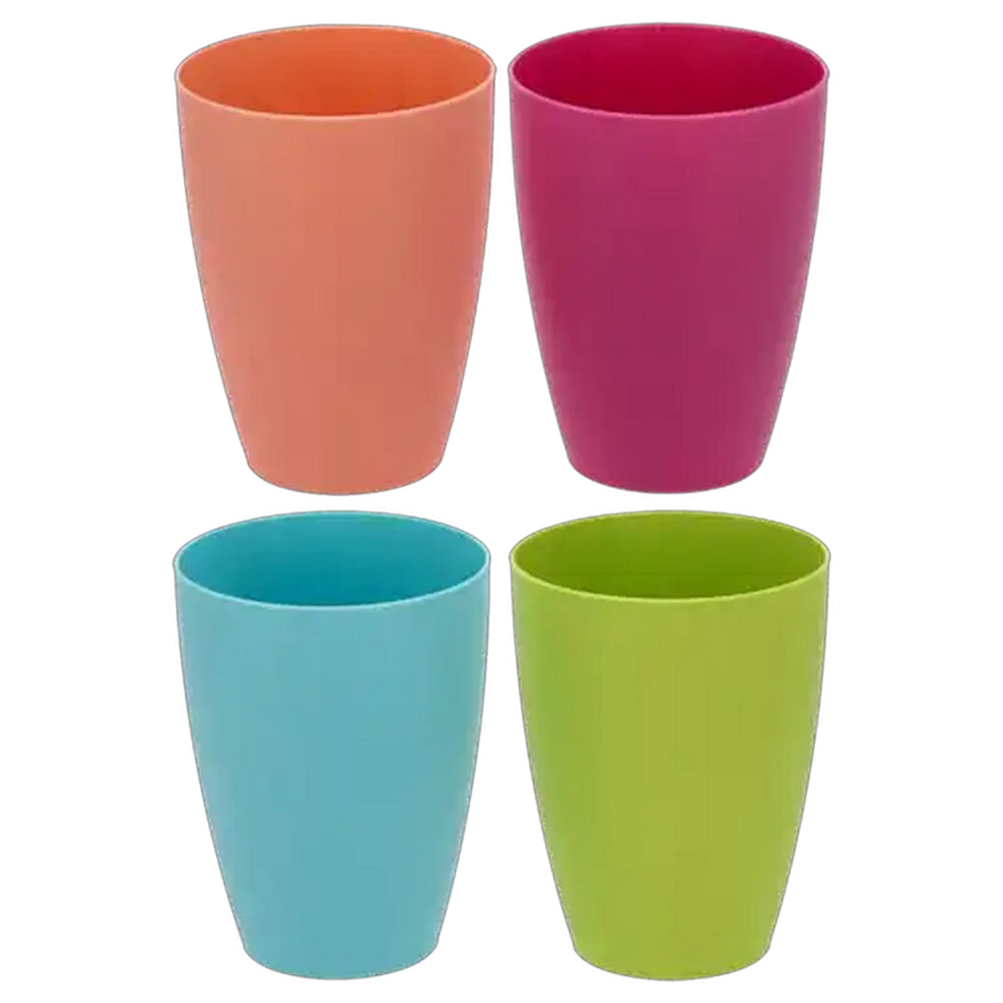 Image of Gizmo Summer Fun Plastic Stackable Tumblers 450ml 4-Pack