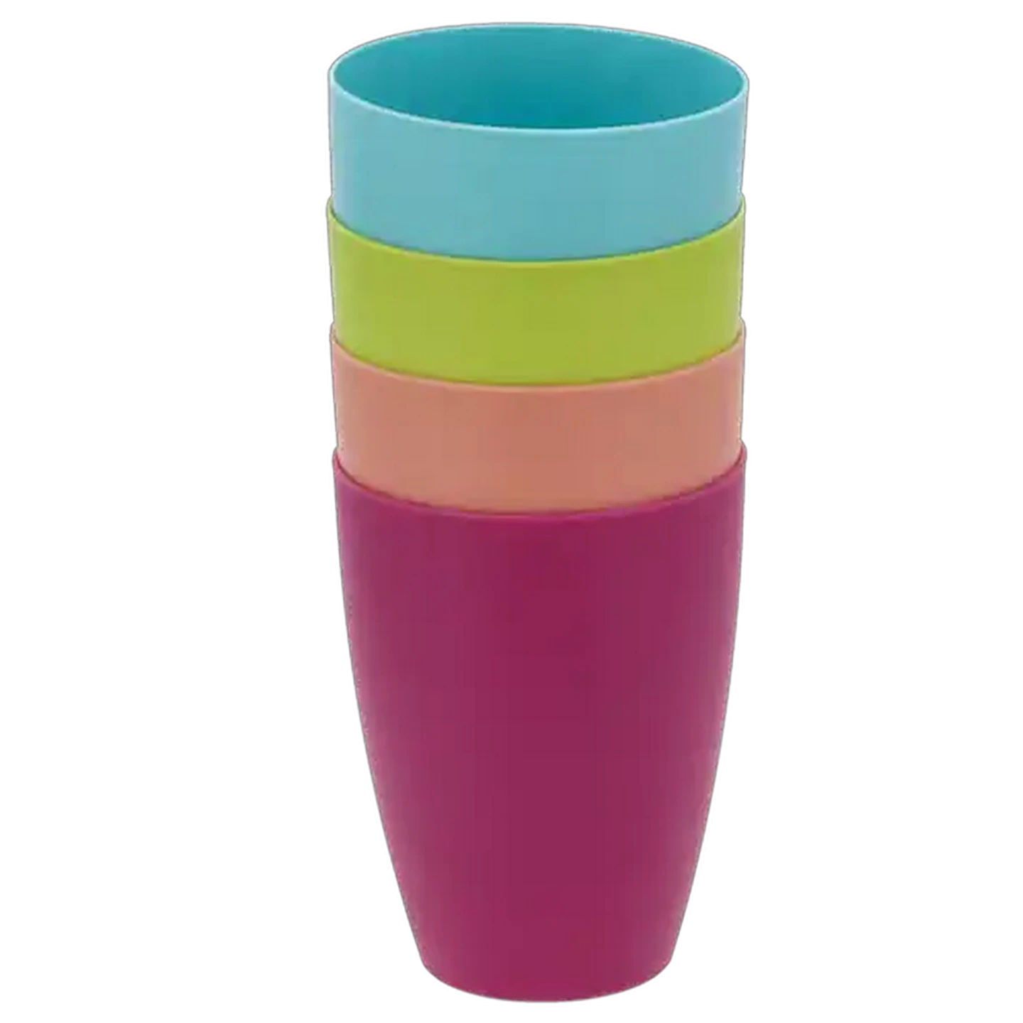 Image of Gizmo Summer Fun Plastic Stackable Tumblers 450ml 4-Pack