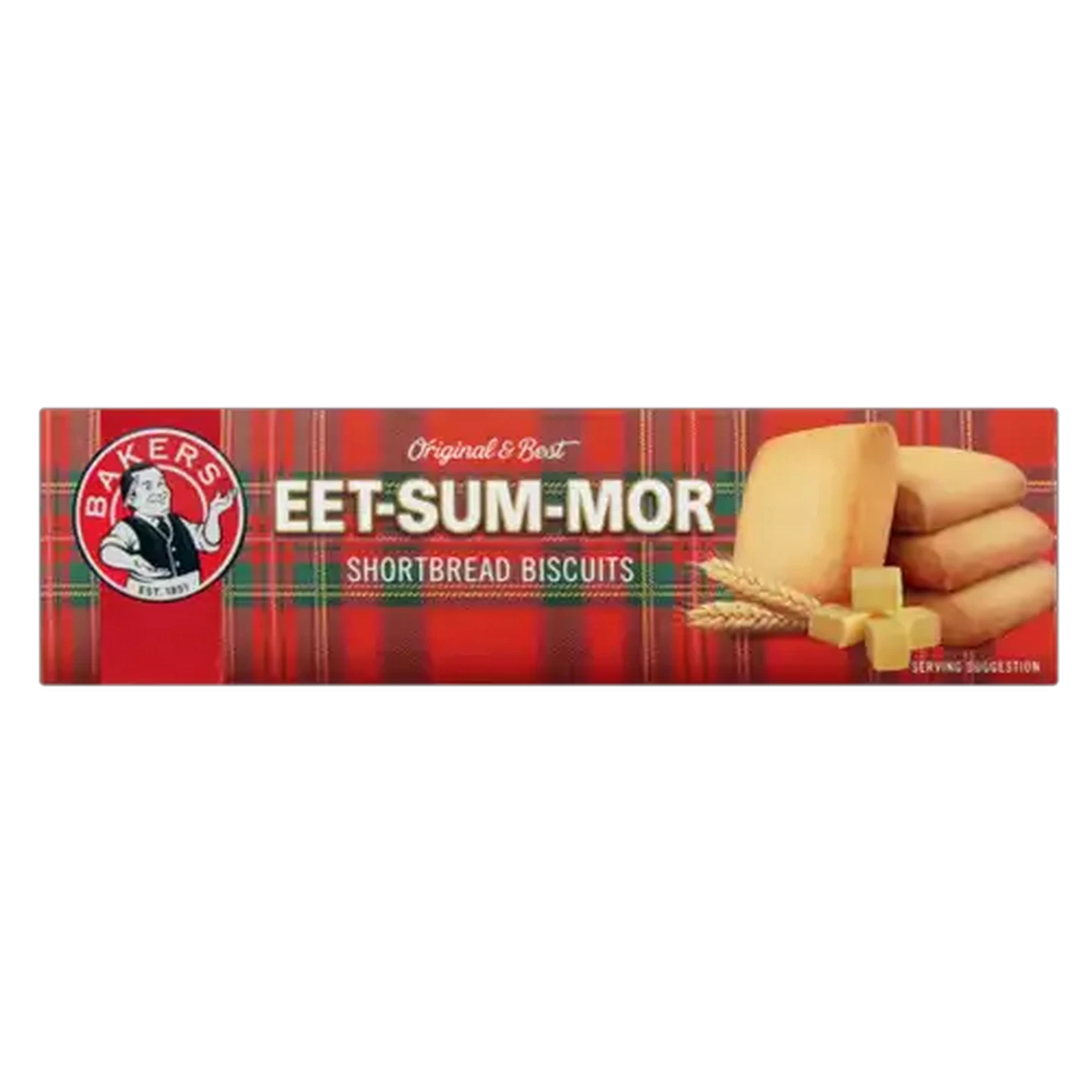 Image of Bakers Eet-Sum-Mor Shortbread Biscuits 200g