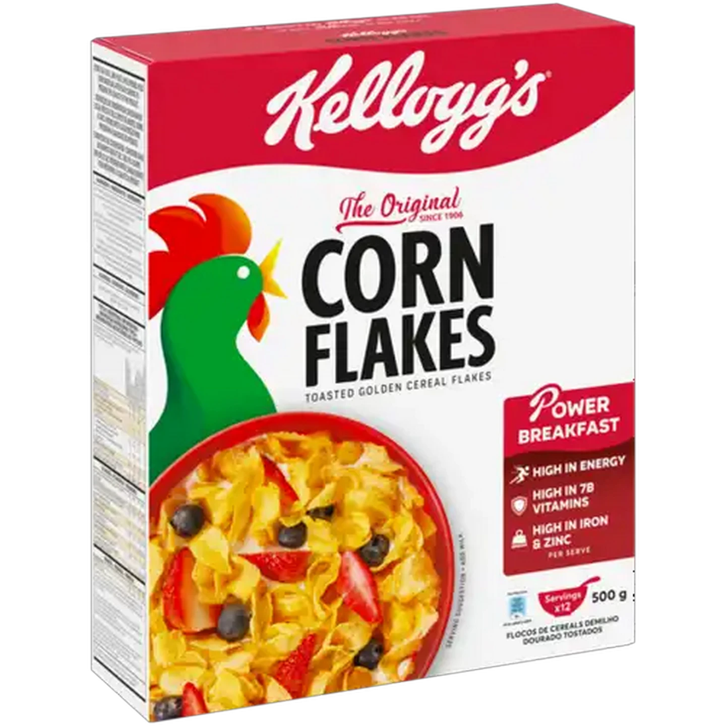 Image of Kellogg's Corn Flakes Toasted Golden Cereal Flakes 500g