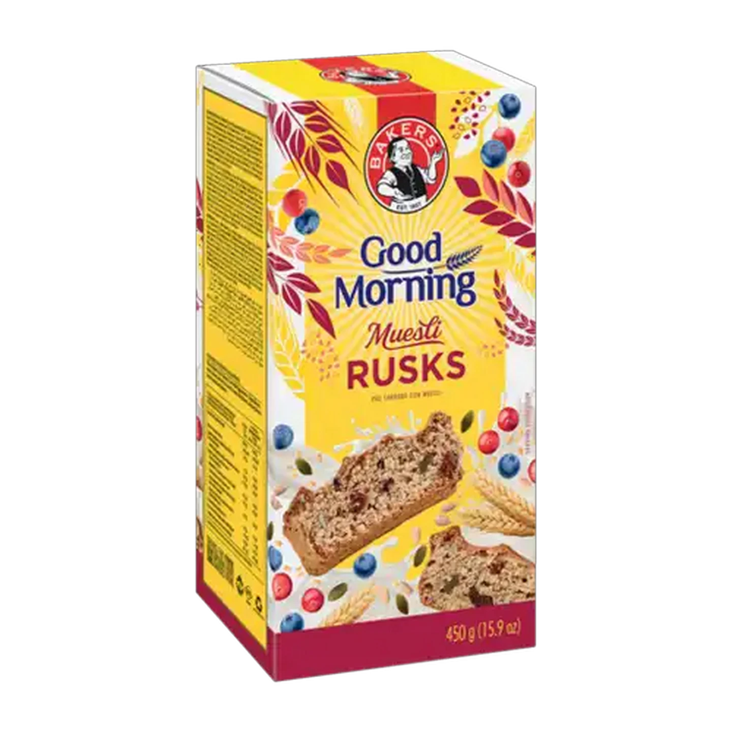 Image of Bakers Good Morning Muesli Rusks 450g