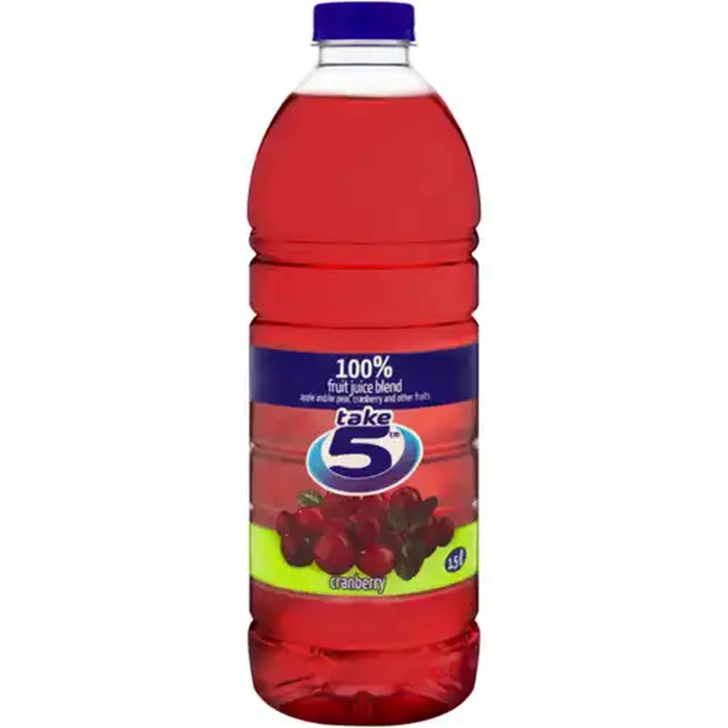 Image of Take 5 Cranberry 100% Fruit Juice Blend 1.5L