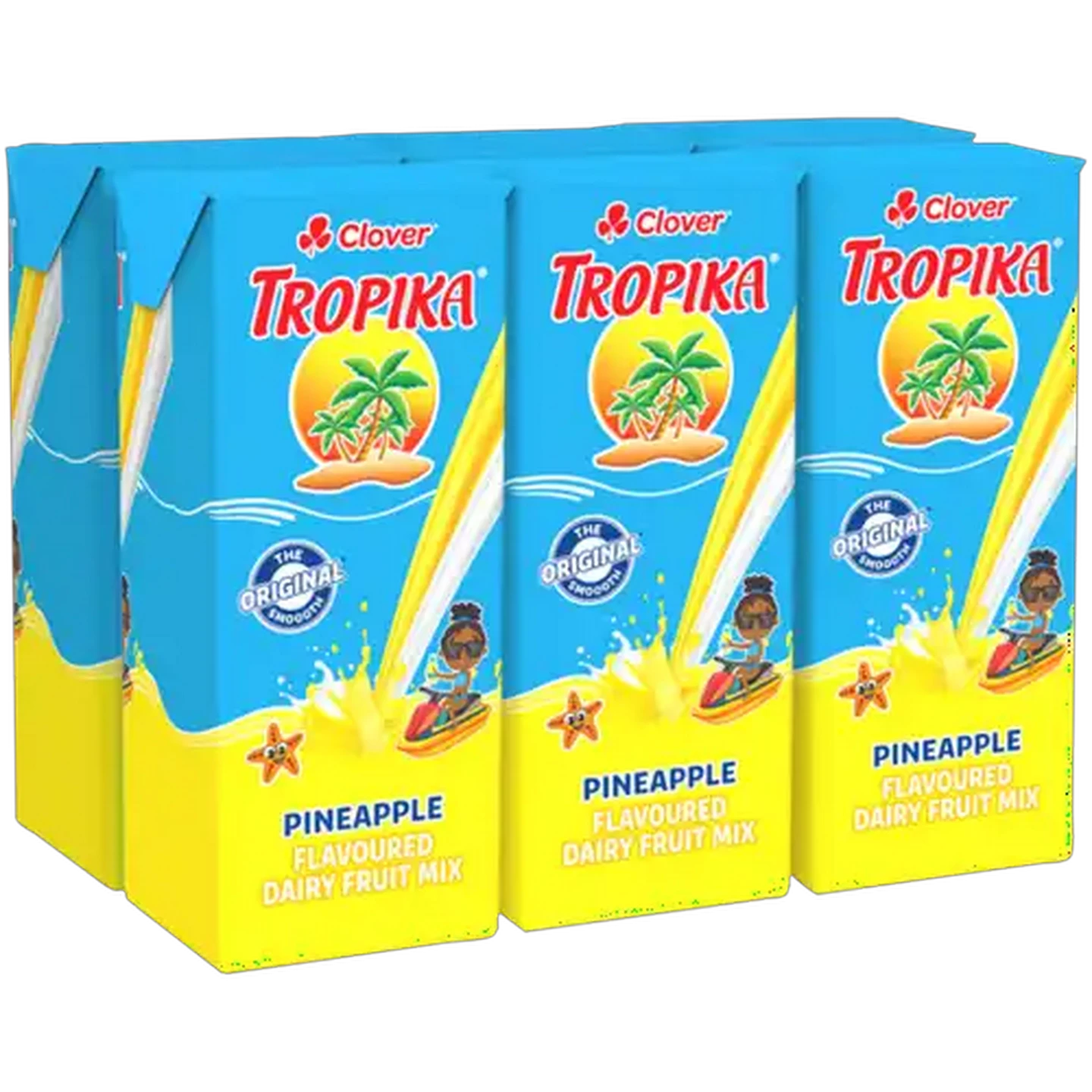 Image of Tropika Pineapple Flavoured Dairy Fruit Mix 6 x 200ml
