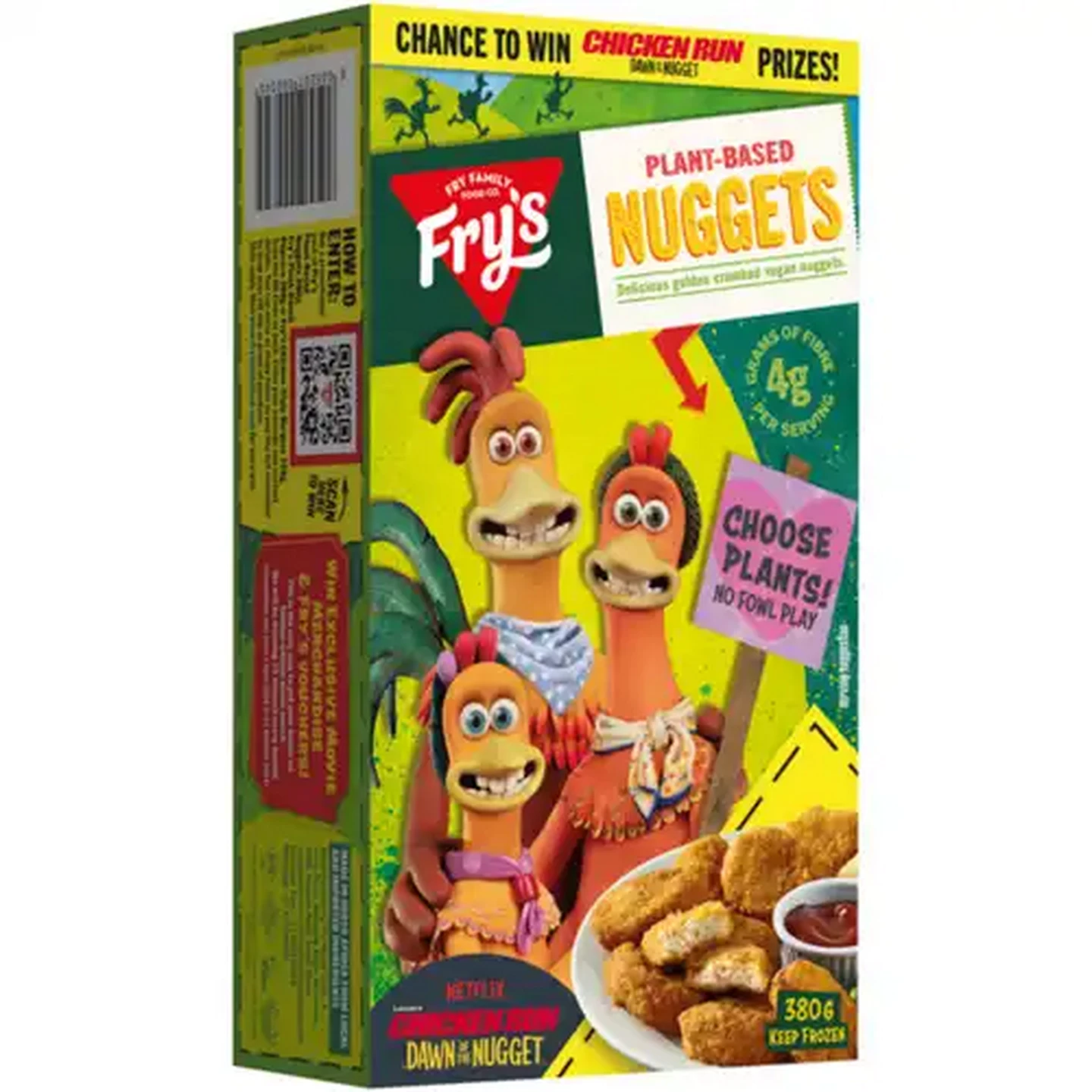Image of Fry's Frozen Plant-Based Crumbed Nuggets 380g