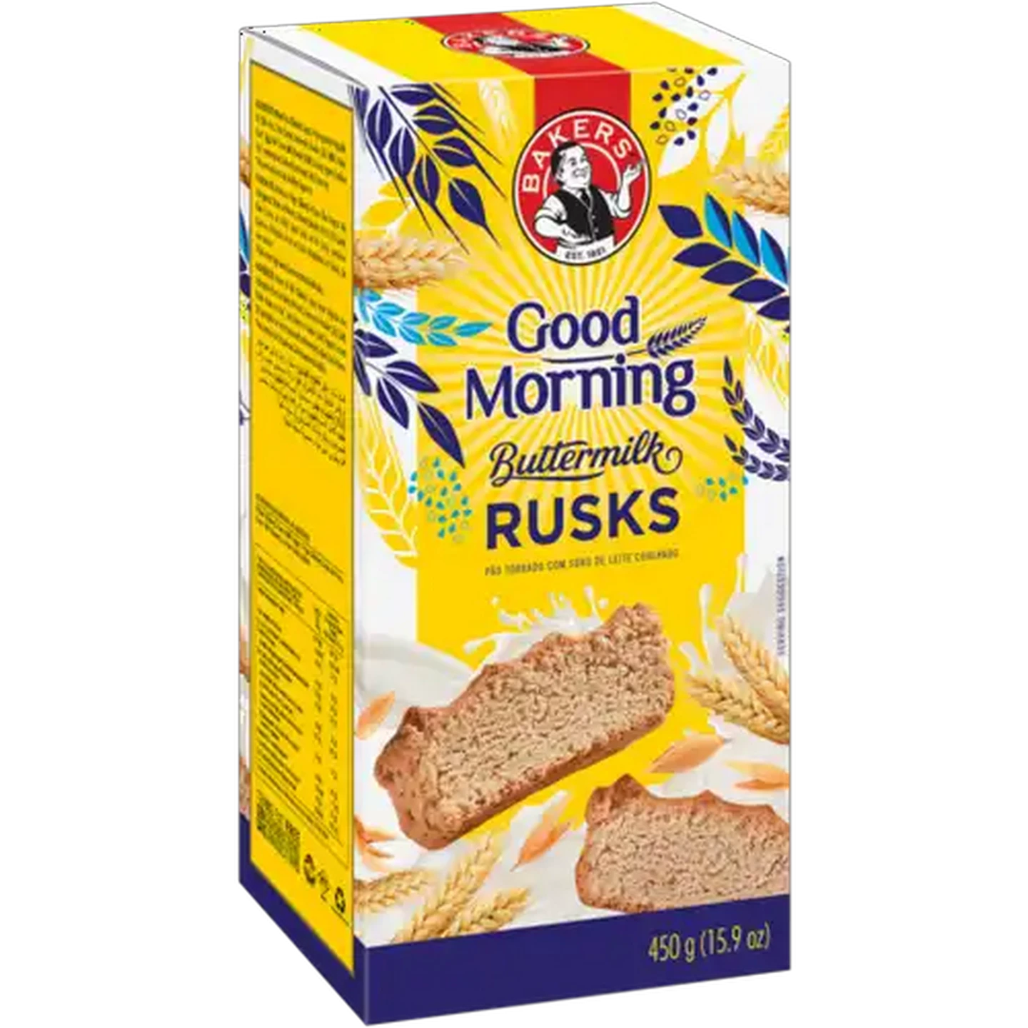 Image of Bakers Good Morning Buttermilk Flavoured Rusks 450g
