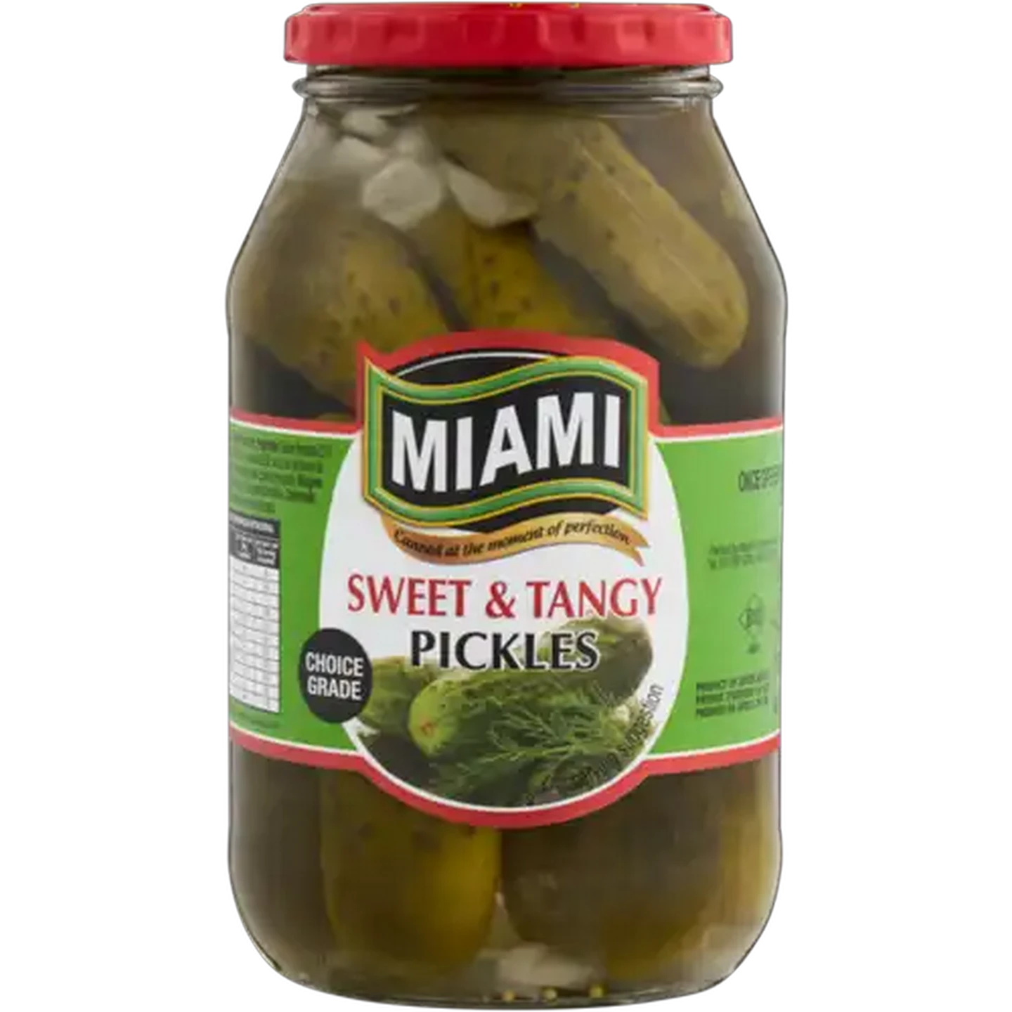 Image of Miami Sweet & Tangy Pickles Cucumber 760g