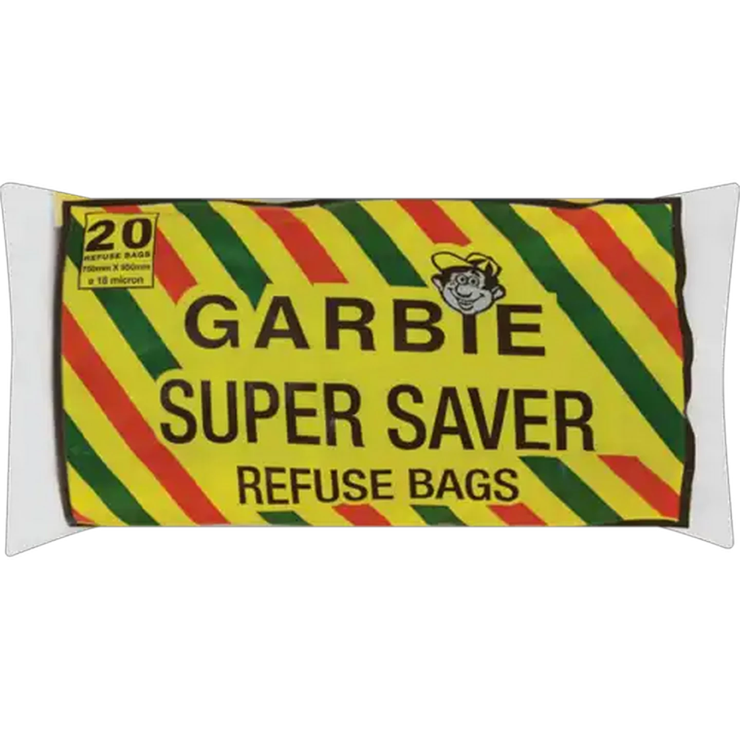 Image of Garbie 20 Pack Super Saver Refuse Bags 750mm x 950mm