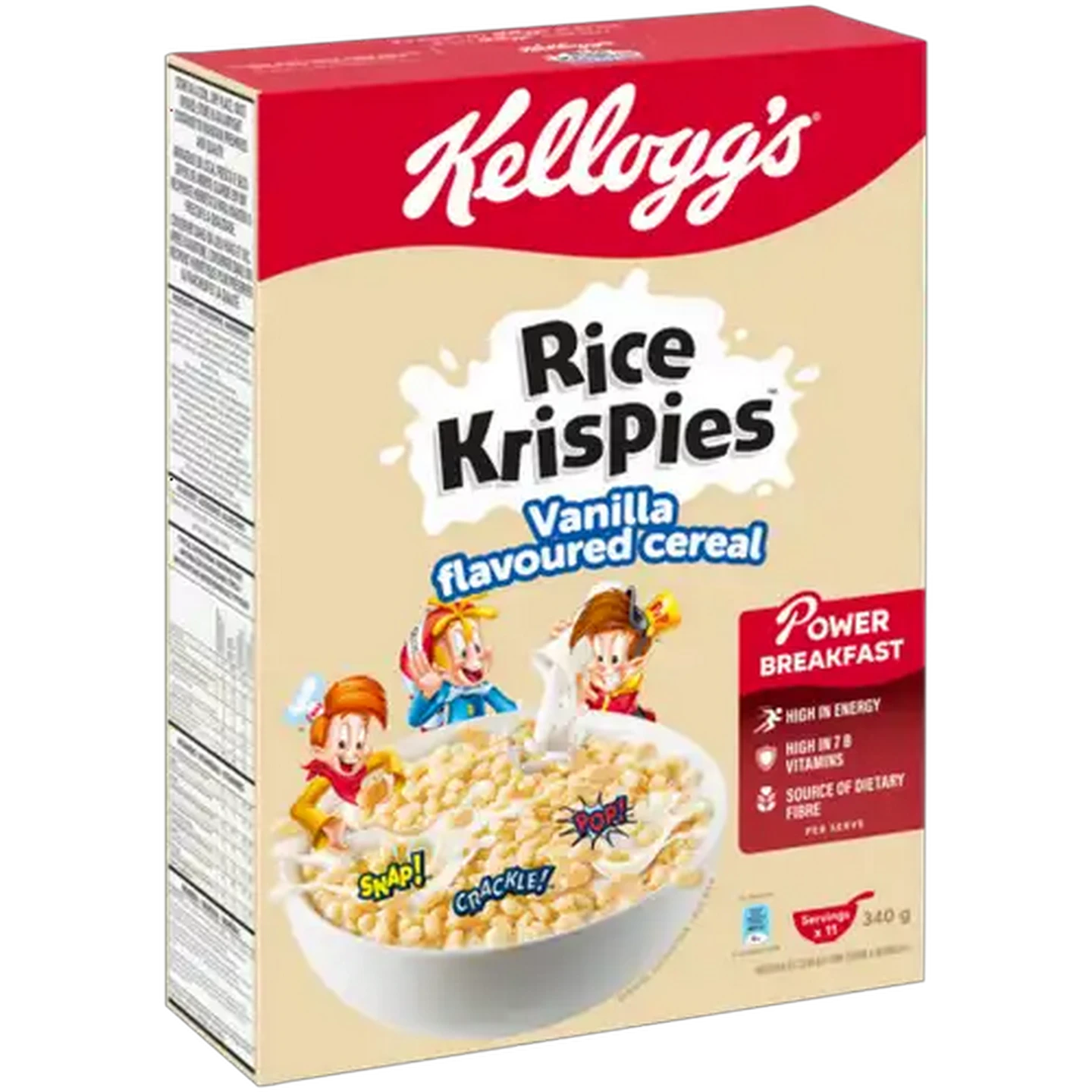 Image of Kellogg's Rice Krispies Vanilla Flavoured Cereal 340g