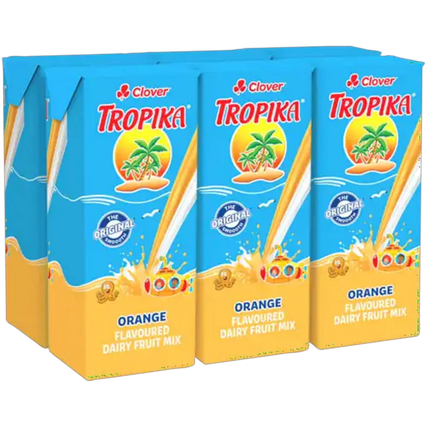 Image of Tropika Orange Flavoured Dairy Fruit Mix 6 x 200ml