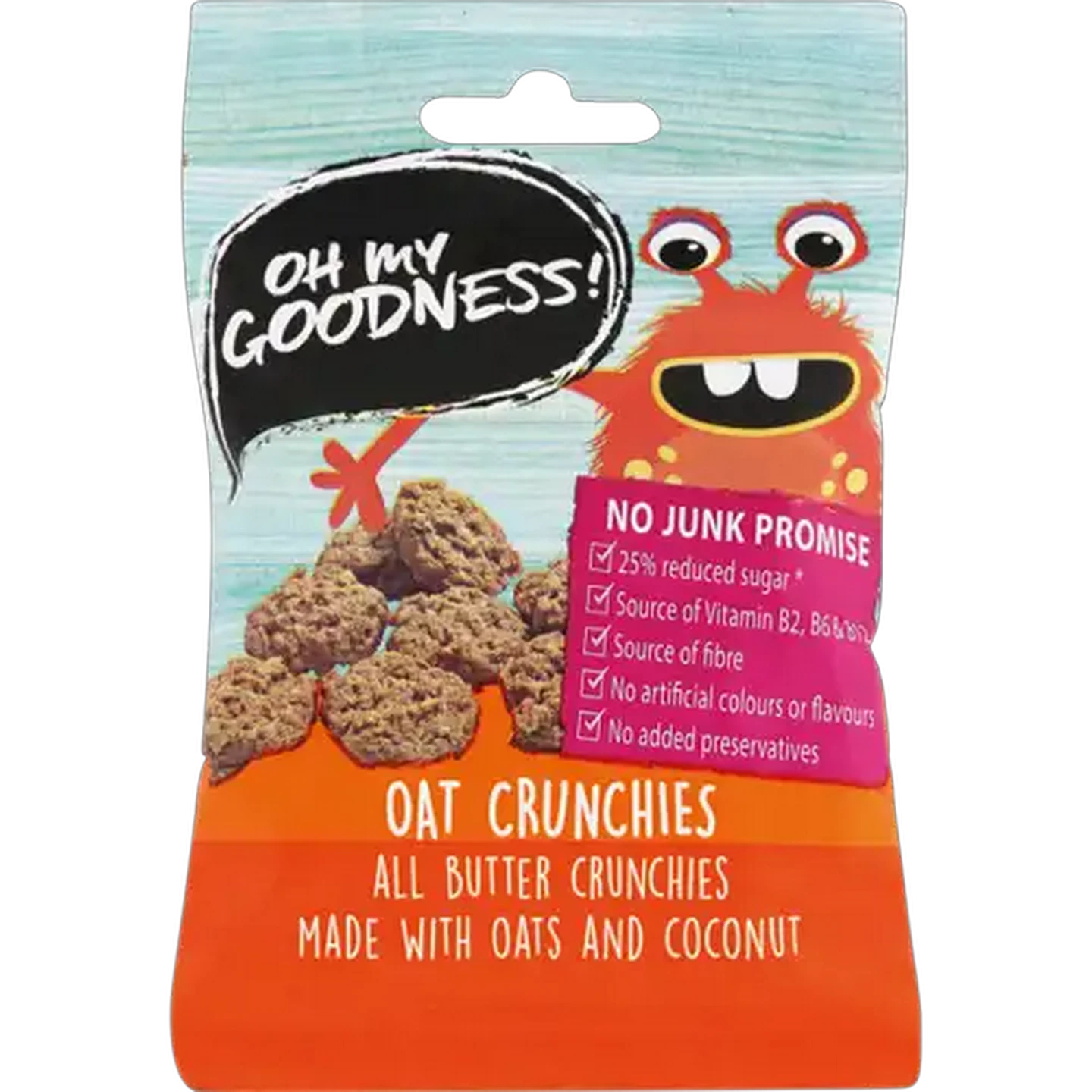 Image of Oh My Goodness! Oat Crunchies Biscuits 30g
