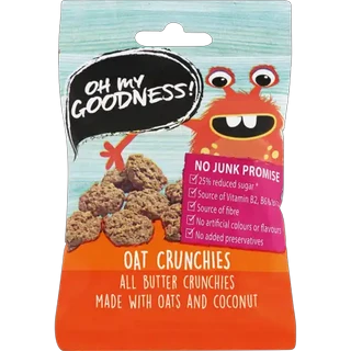 Oh My Goodness! Oat Crunchies Biscuits 30g