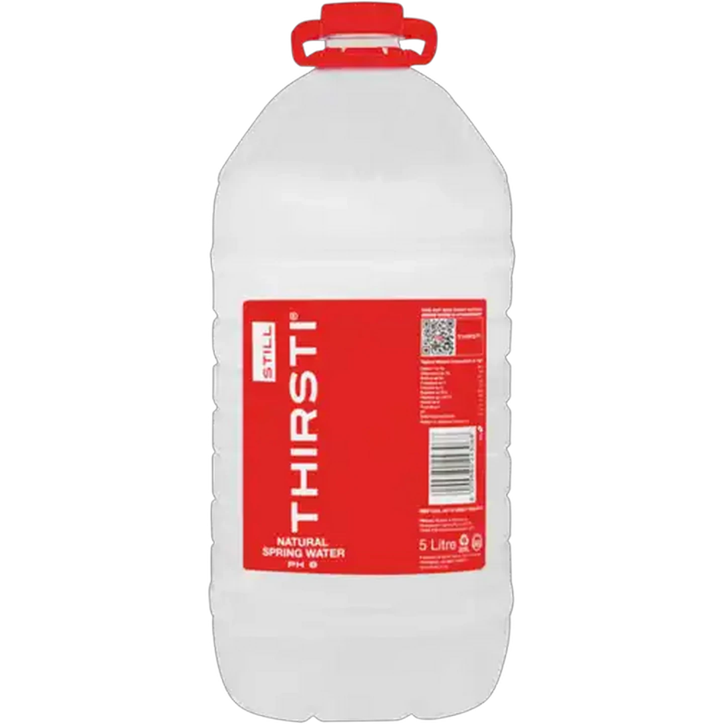 Image of Thirsti Still Natural Spring Water 5L