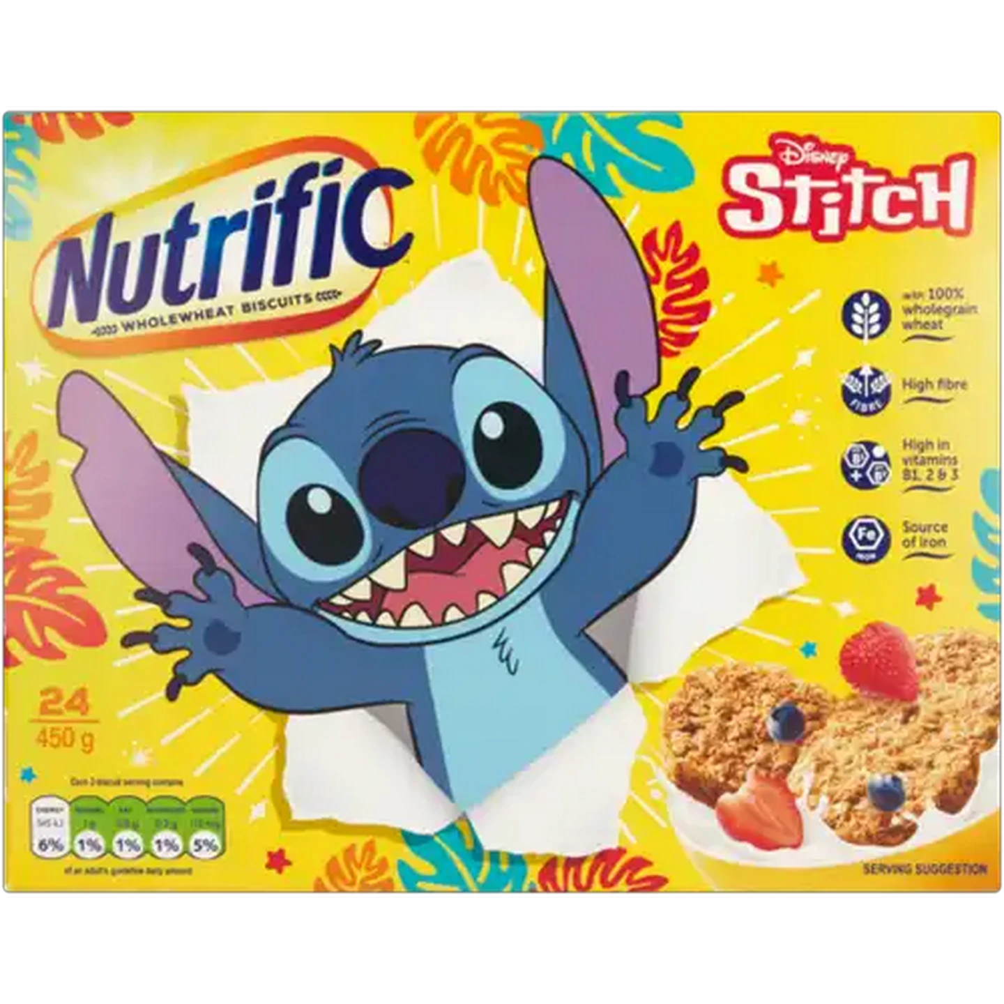 Image of Nutrific Wholewheat Biscuit Cereal 450g