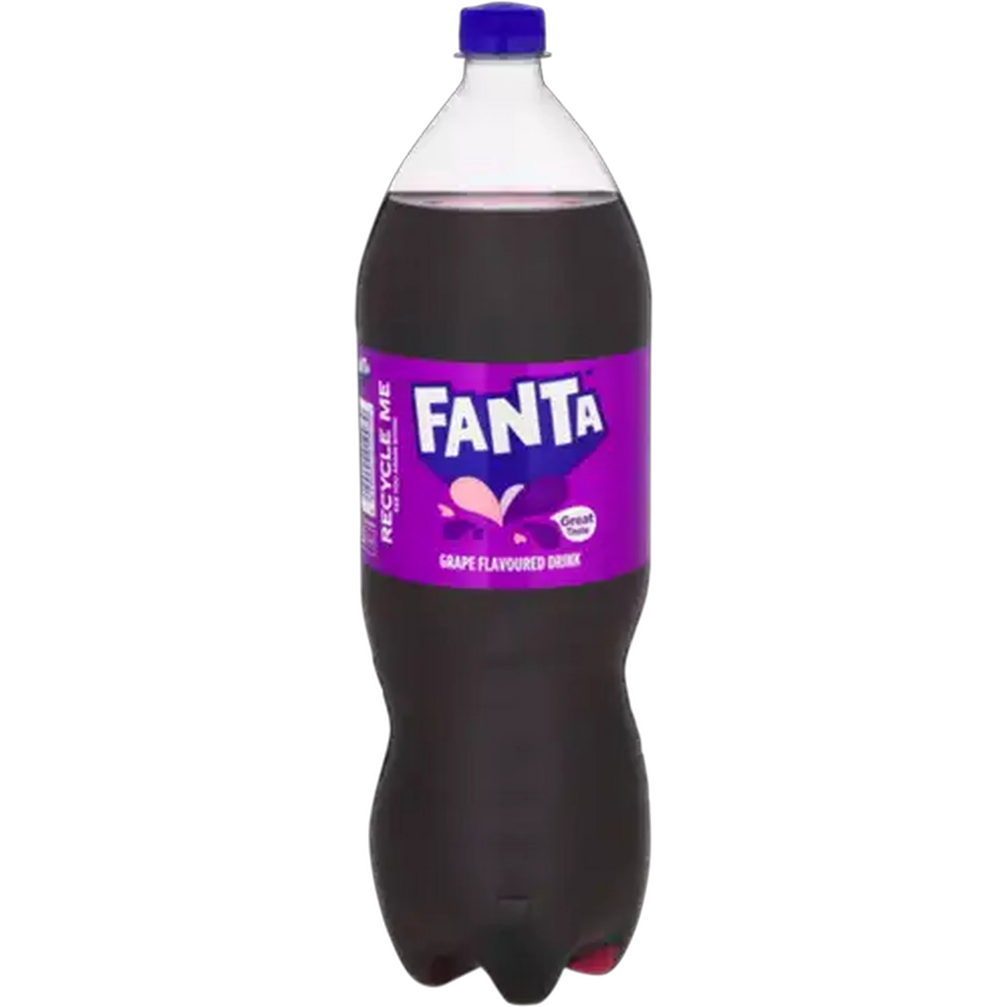 Image of Fanta Grape Flavoured Sparkling Soft Drink Bottle 2L