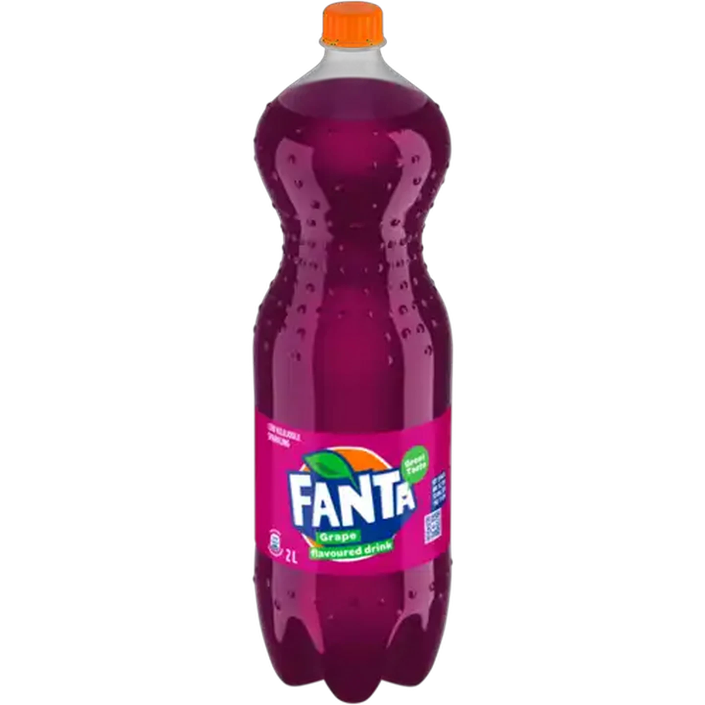 Image of Fanta Grape Flavoured Sparkling Soft Drink Bottle 2L