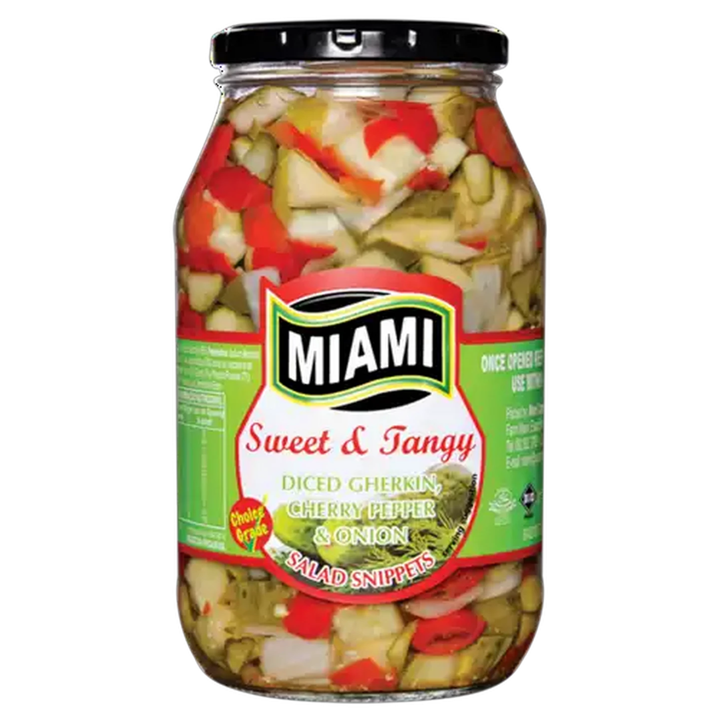 Shoprite ZA | Miami Diced Cherry Pepper & Gherkin 760g