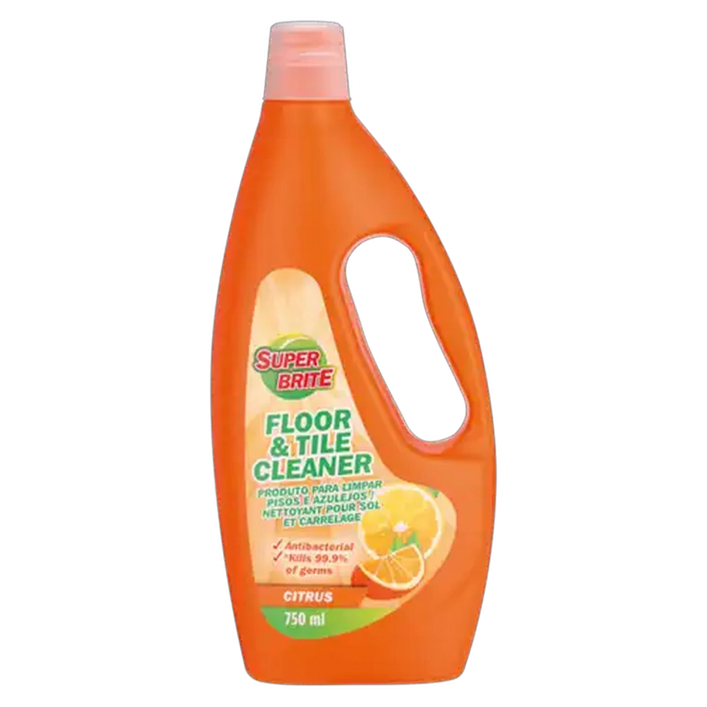 Image of Super Brite Citrus Antibacterial Floor & Tile Cleaner 750ml