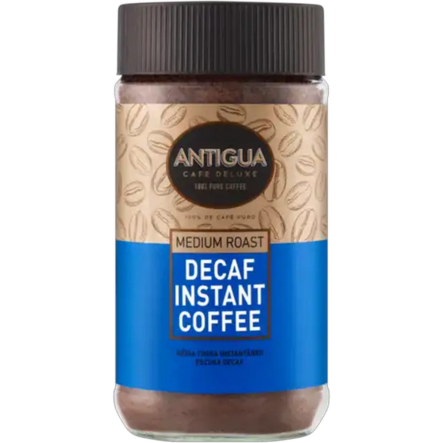 Image of Antigua Medium Roast Decaf Instant Coffee 200g