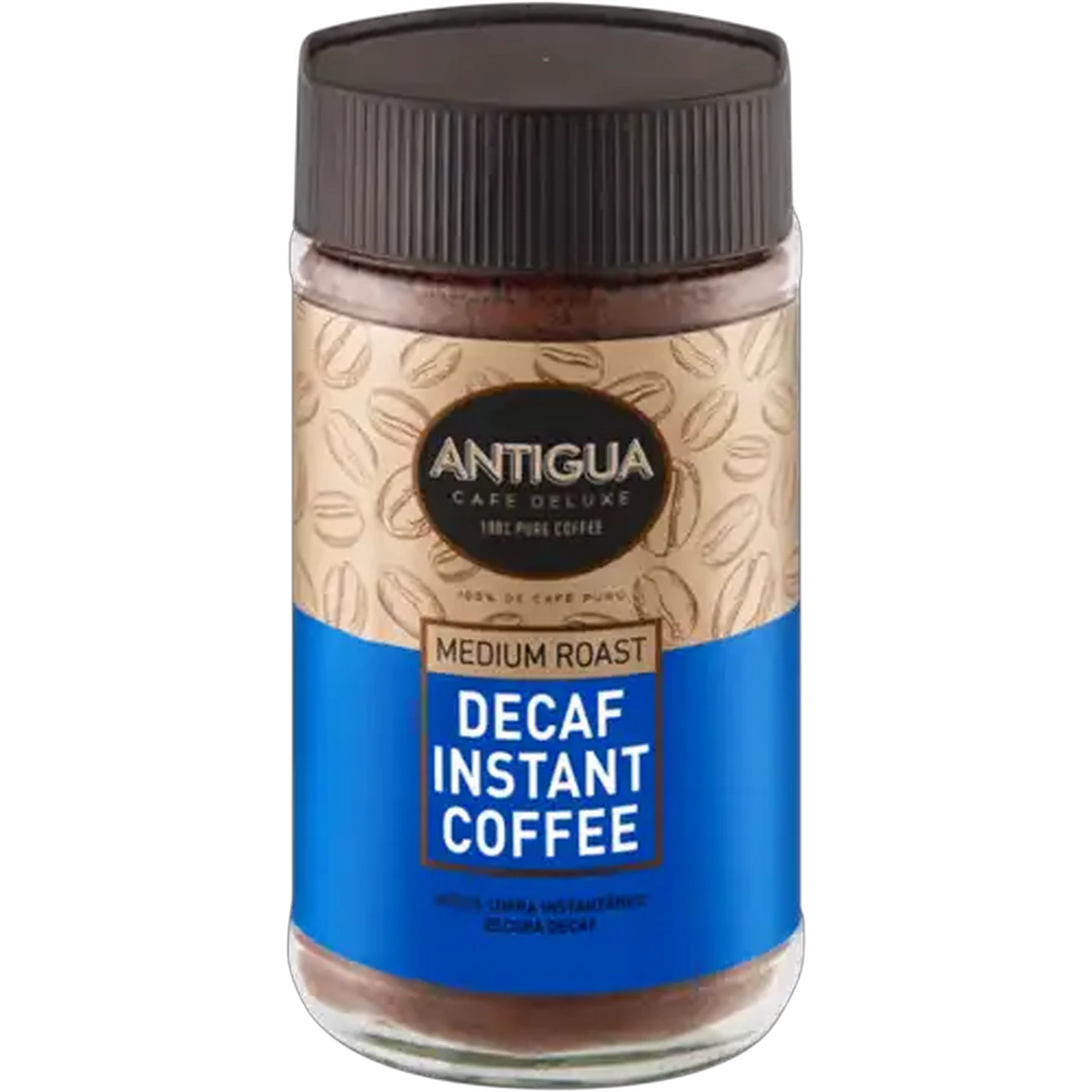 Image of Antigua Medium Roast Decaf Instant Coffee 200g