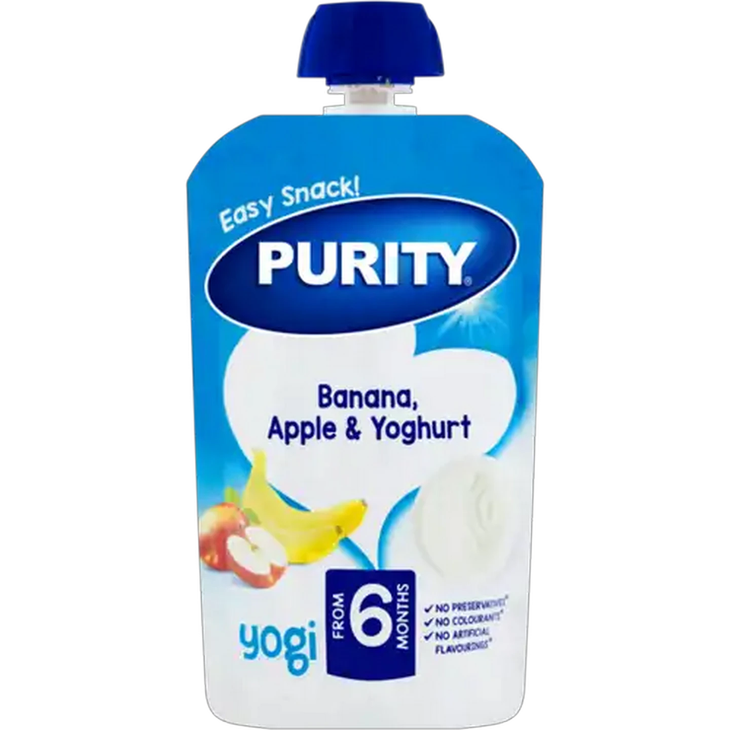 Image of PURITY From 6 Months Banana, Apple & Yoghurt Yogi 110ml