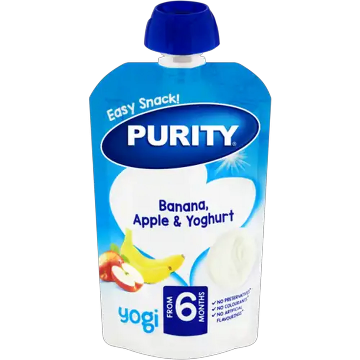 Image of PURITY From 6 Months Banana, Apple & Yoghurt Yogi 110ml