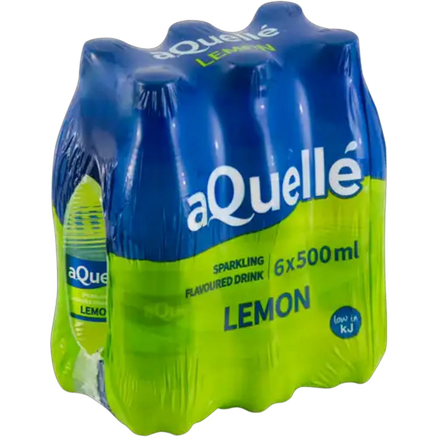 Image of aQuellé Lemon Flavoured Sparkling Drink 6 x 500ml